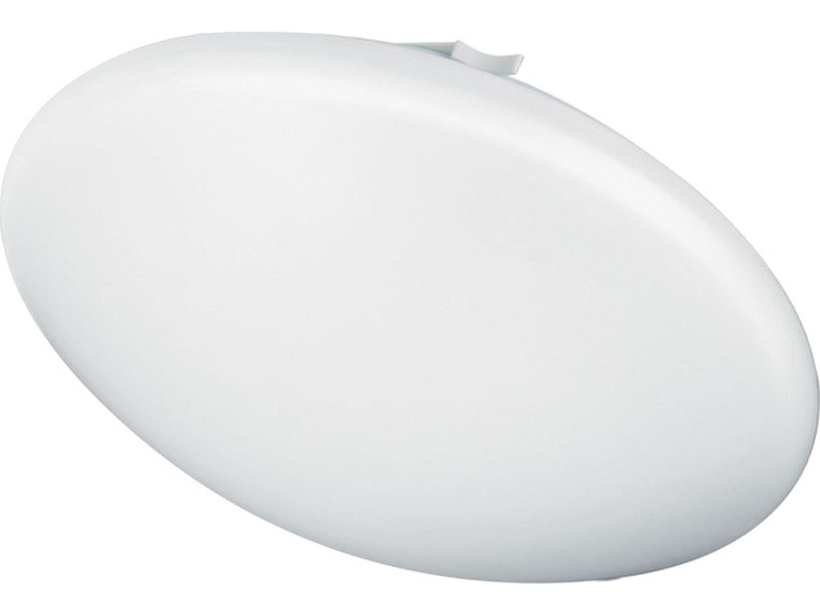 Dainolite Cfled 1-Light White Round Flush Mount