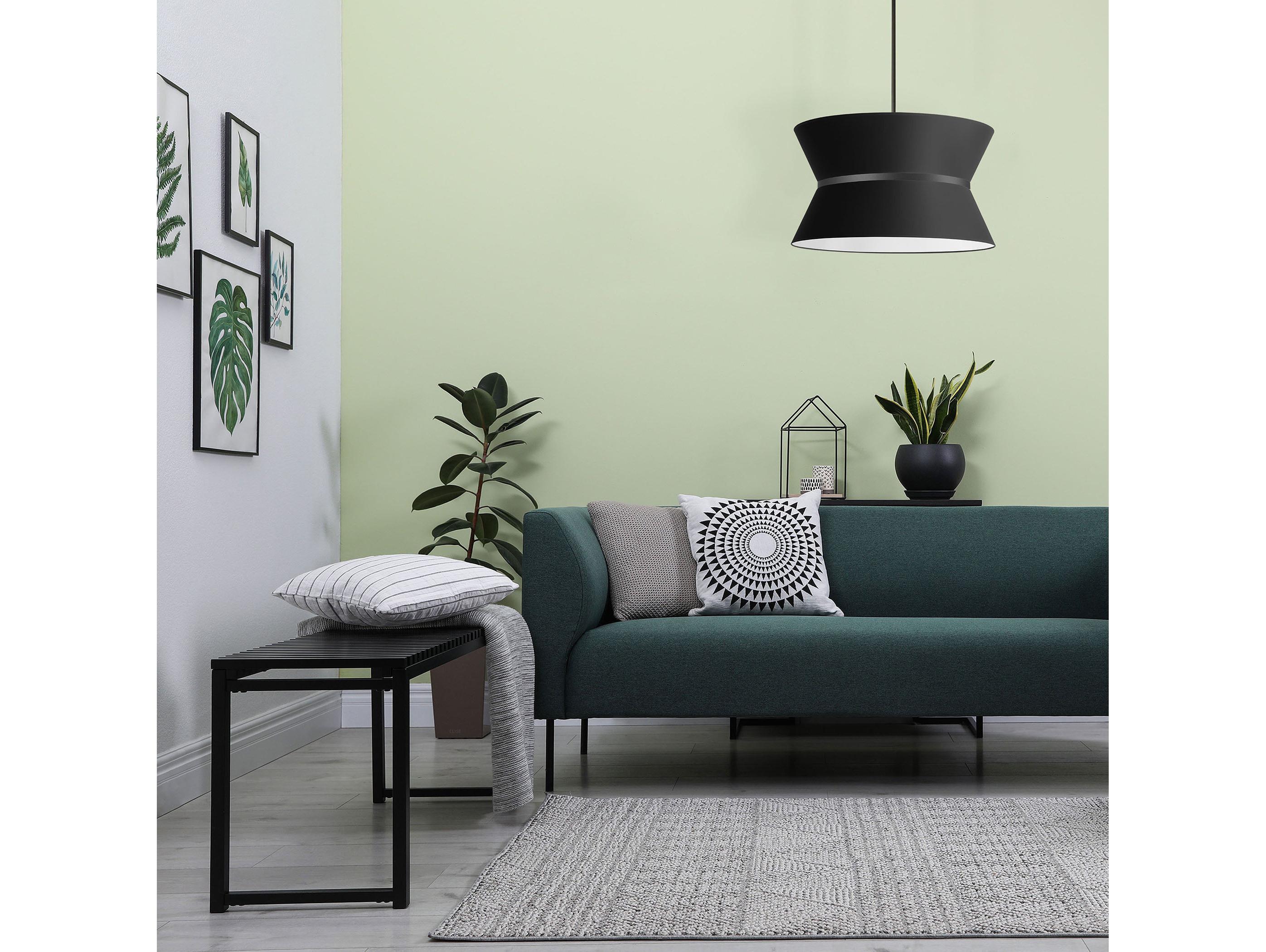 Dainolite Caterine 4-Light Matte Black Pendant