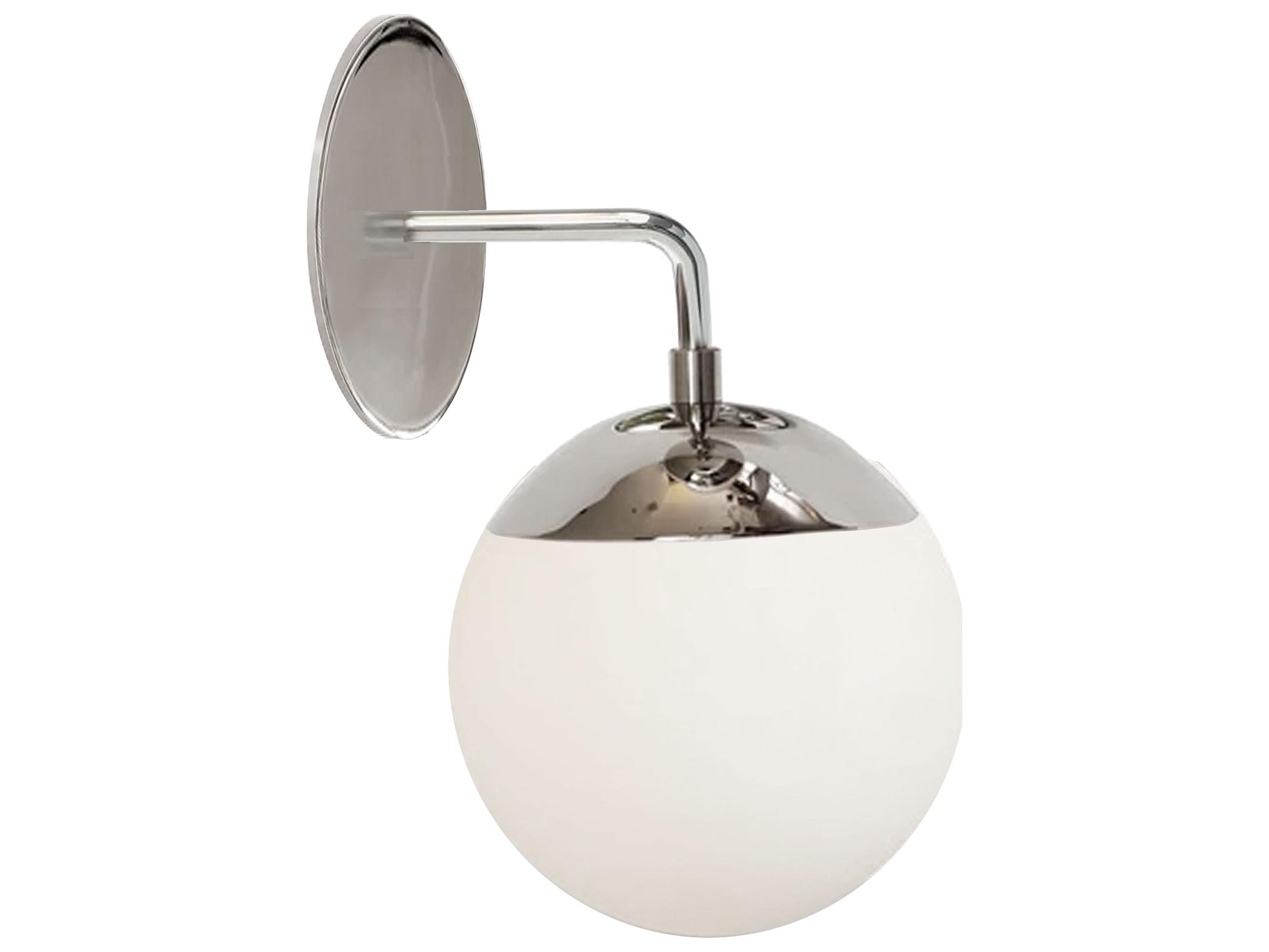 Dainolite Dayana 1-Light Polished Chrome Wall Sconce