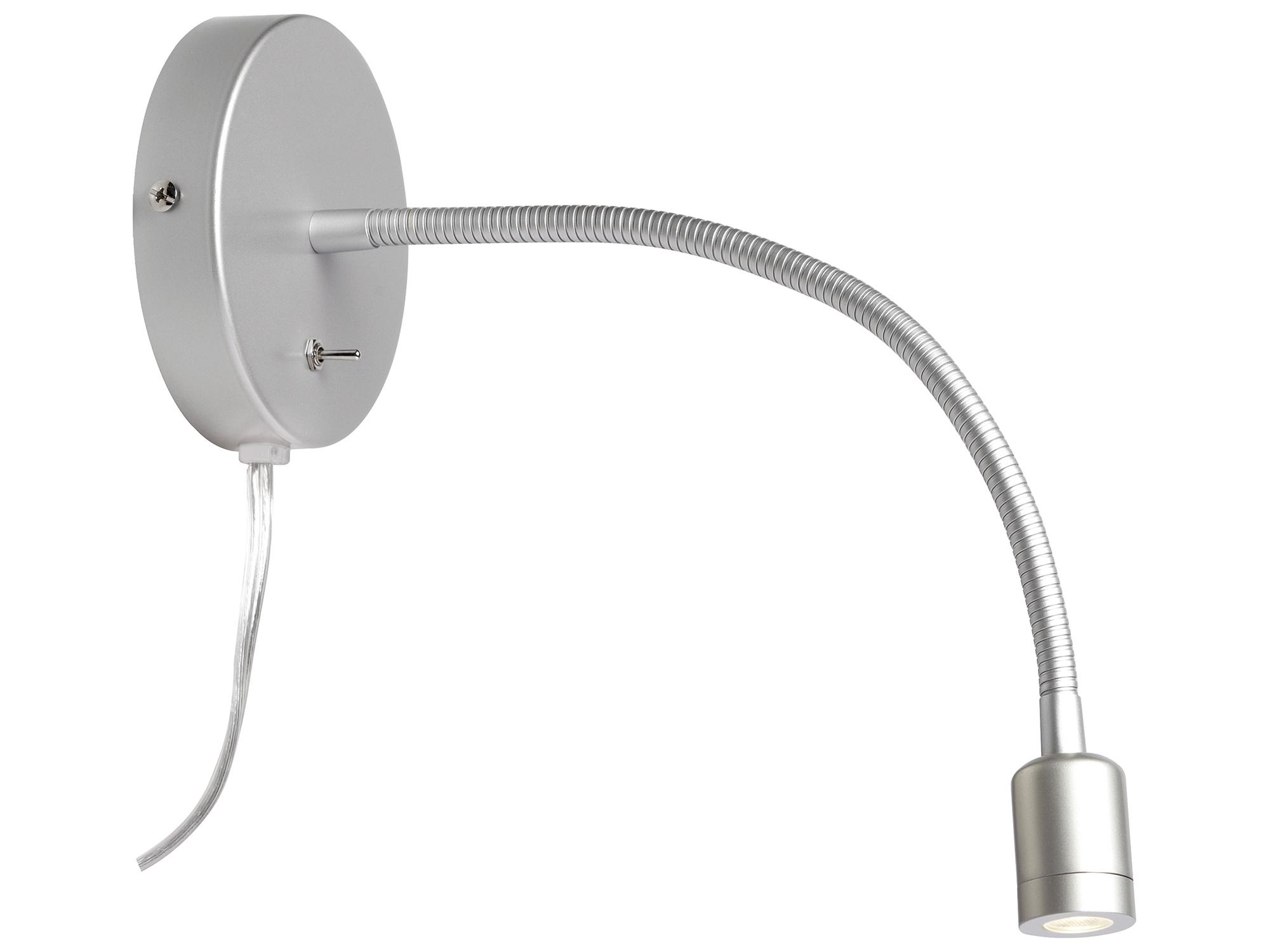 Dainolite Wynne 1-Light Silver Wall Sconce