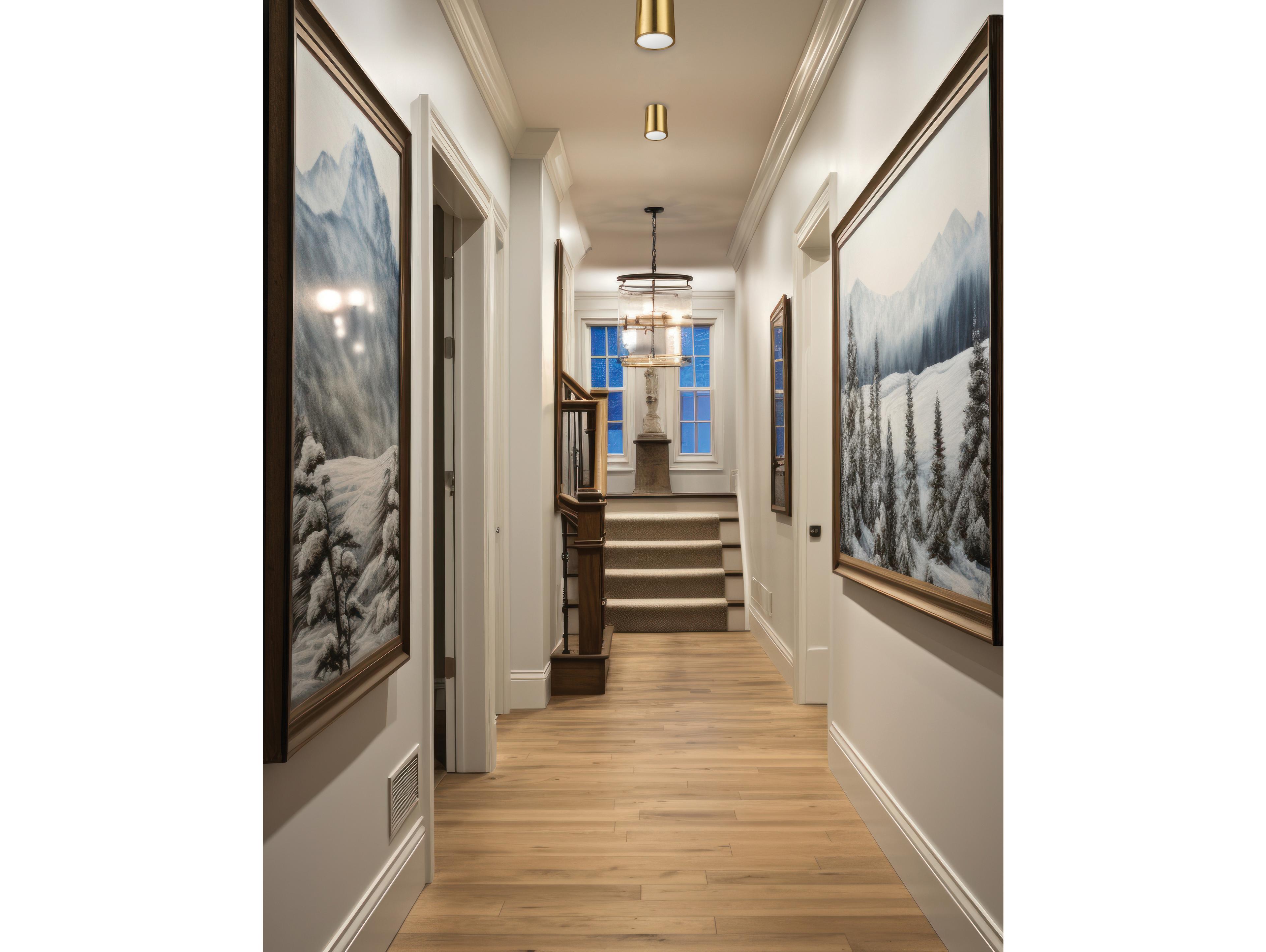 Dainolite Echo 1-Light Aged Brass Cylinder Flush Mount