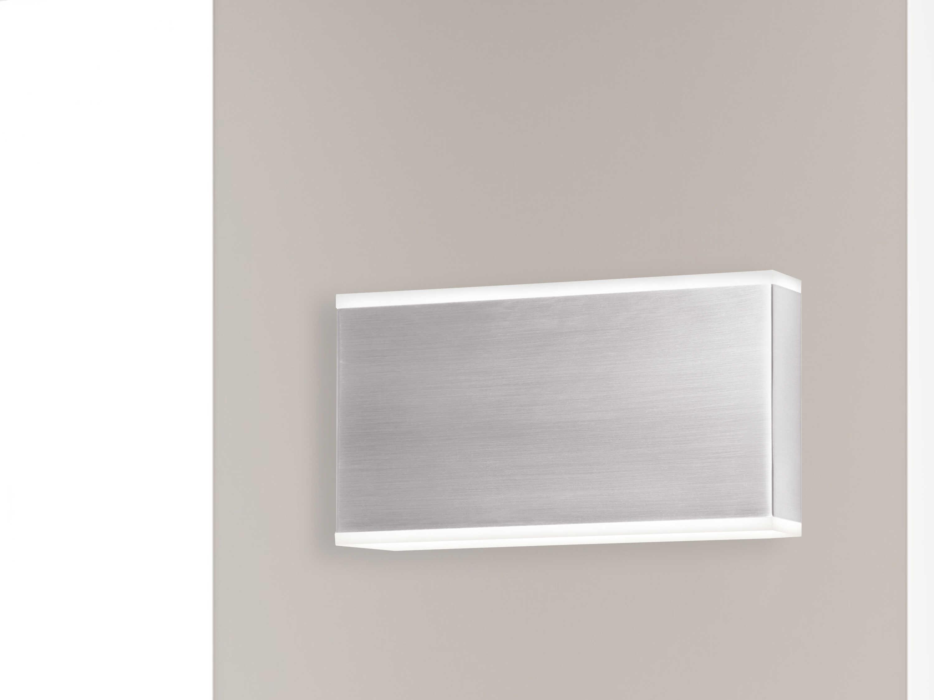 Dainolite Emery 2-Light Satin Chrome Wall Sconce