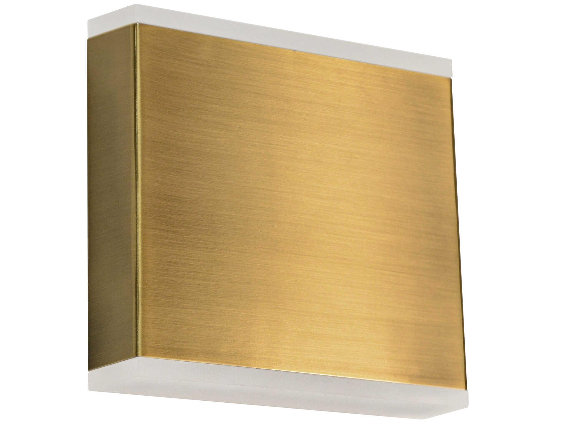Dainolite Emery 2-Light Aged Brass Wall Sconce