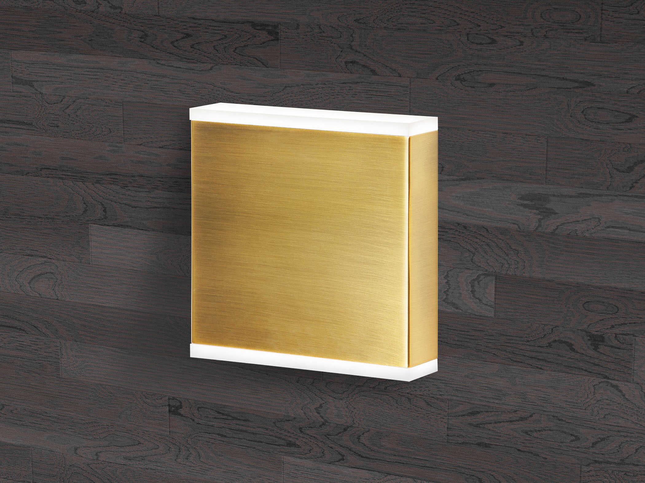 Dainolite Emery 2-Light Aged Brass Wall Sconce