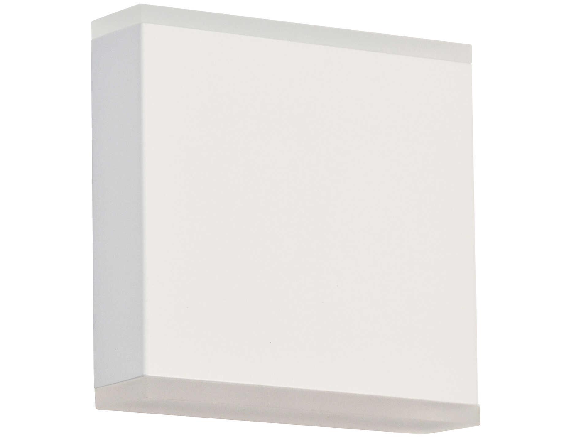Dainolite Emery 2-Light Matte White Wall Sconce