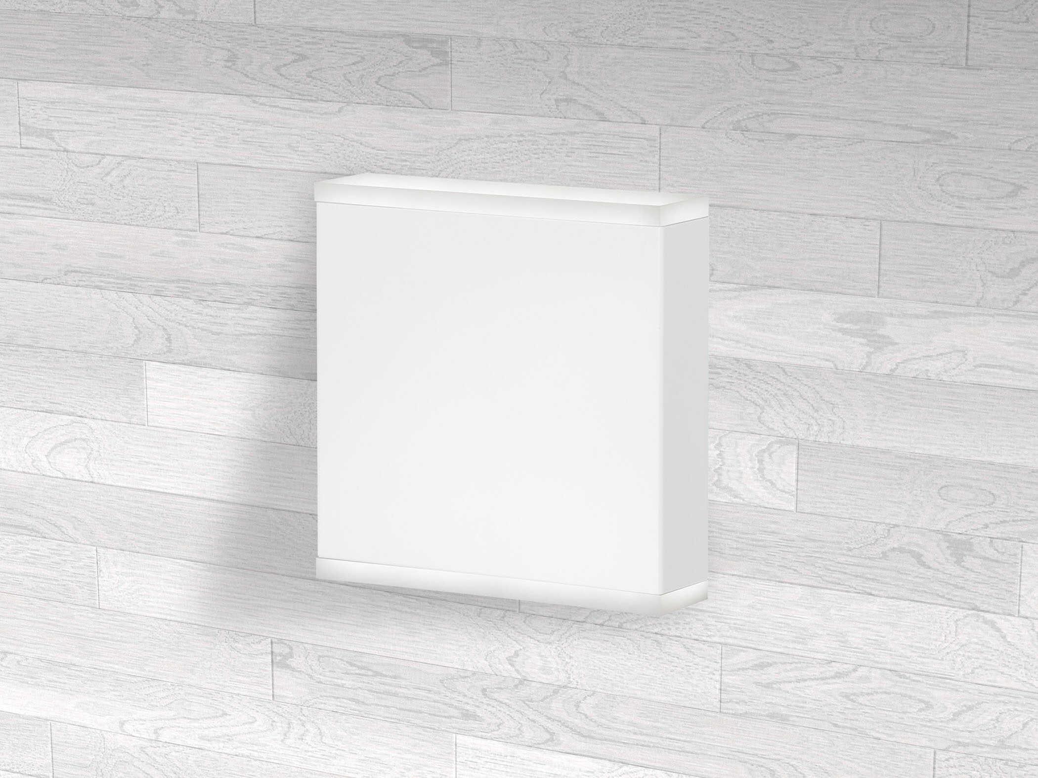 Dainolite Emery 2-Light Matte White Wall Sconce