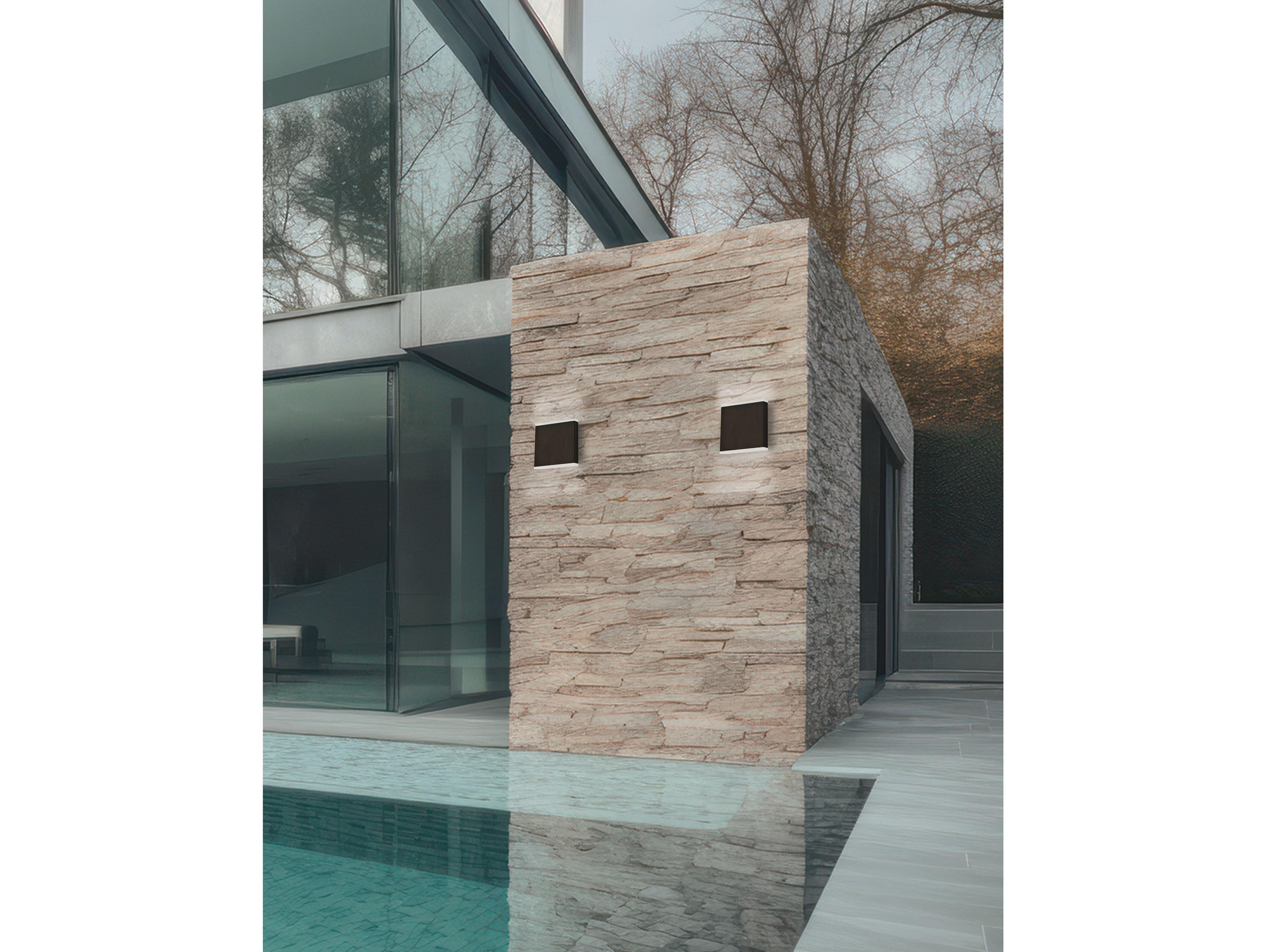 Dainolite Emery 2-Light Outdoor Wall Light