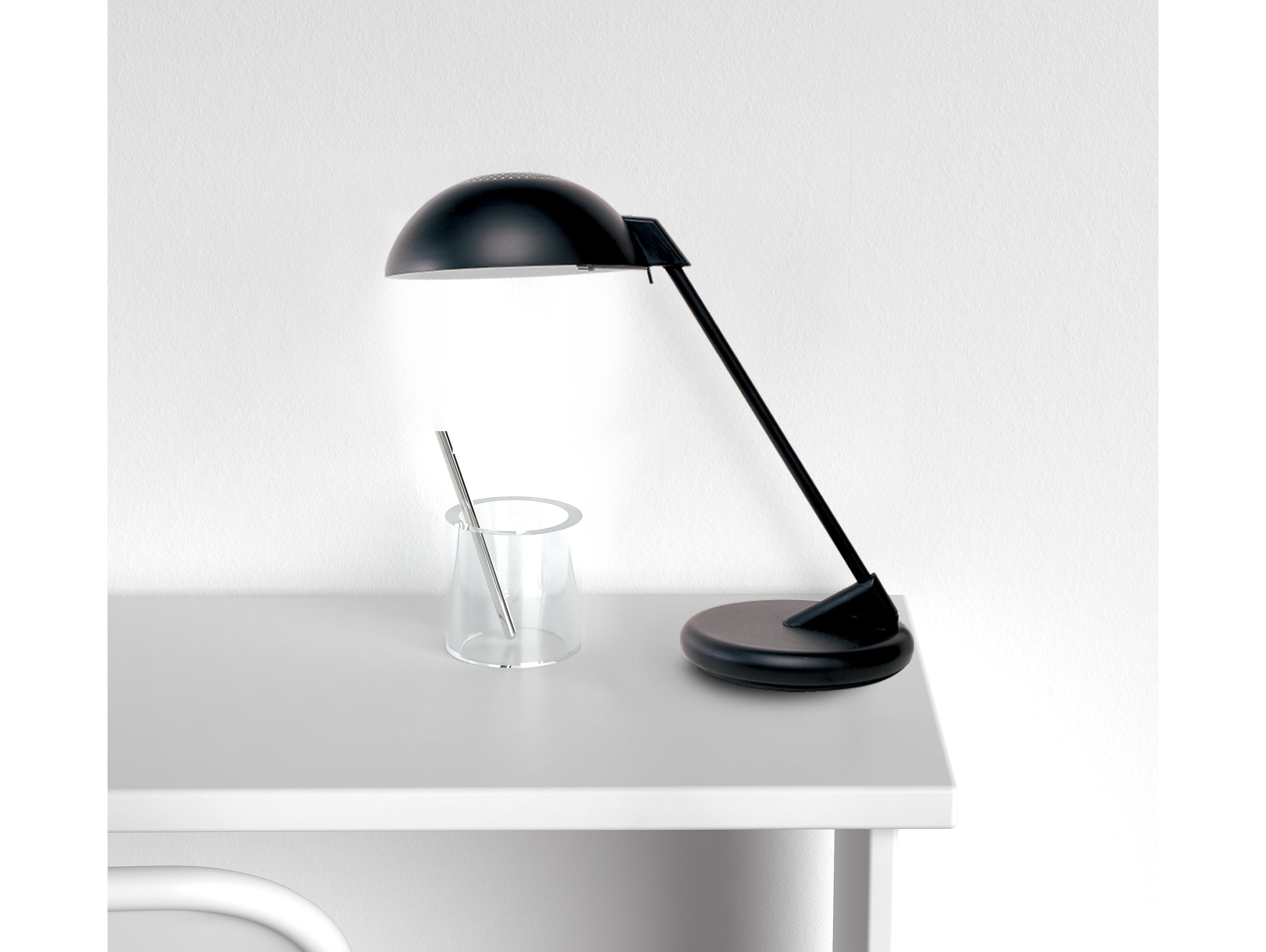 Dainolite Matte Black Desk Lamp