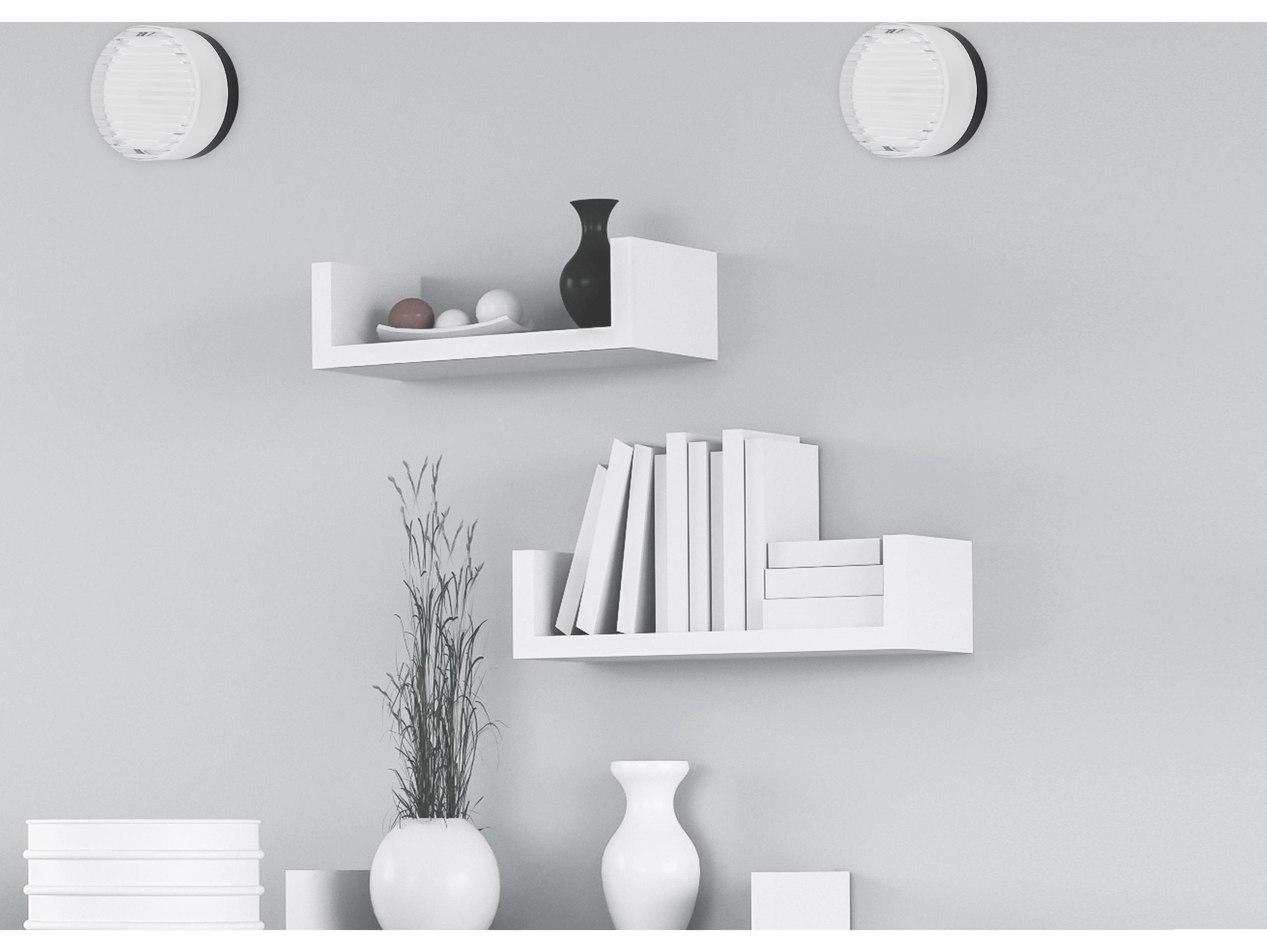 Dainolite Lucia 1-Light Matte Black Wall Sconce