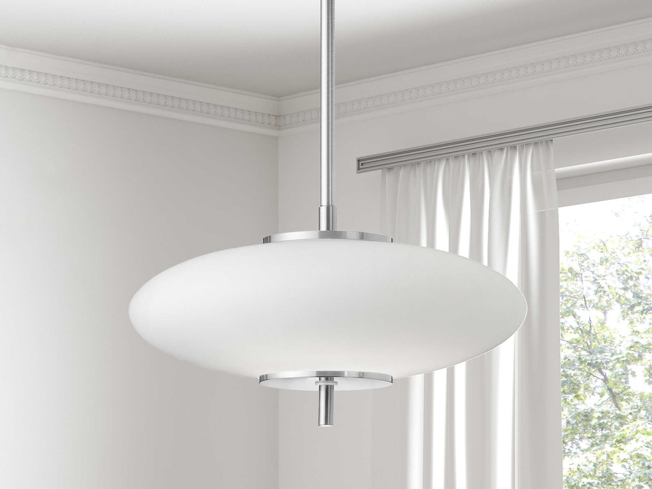 Dainolite Maddie 1-Light Polished Chrome Mini Pendant