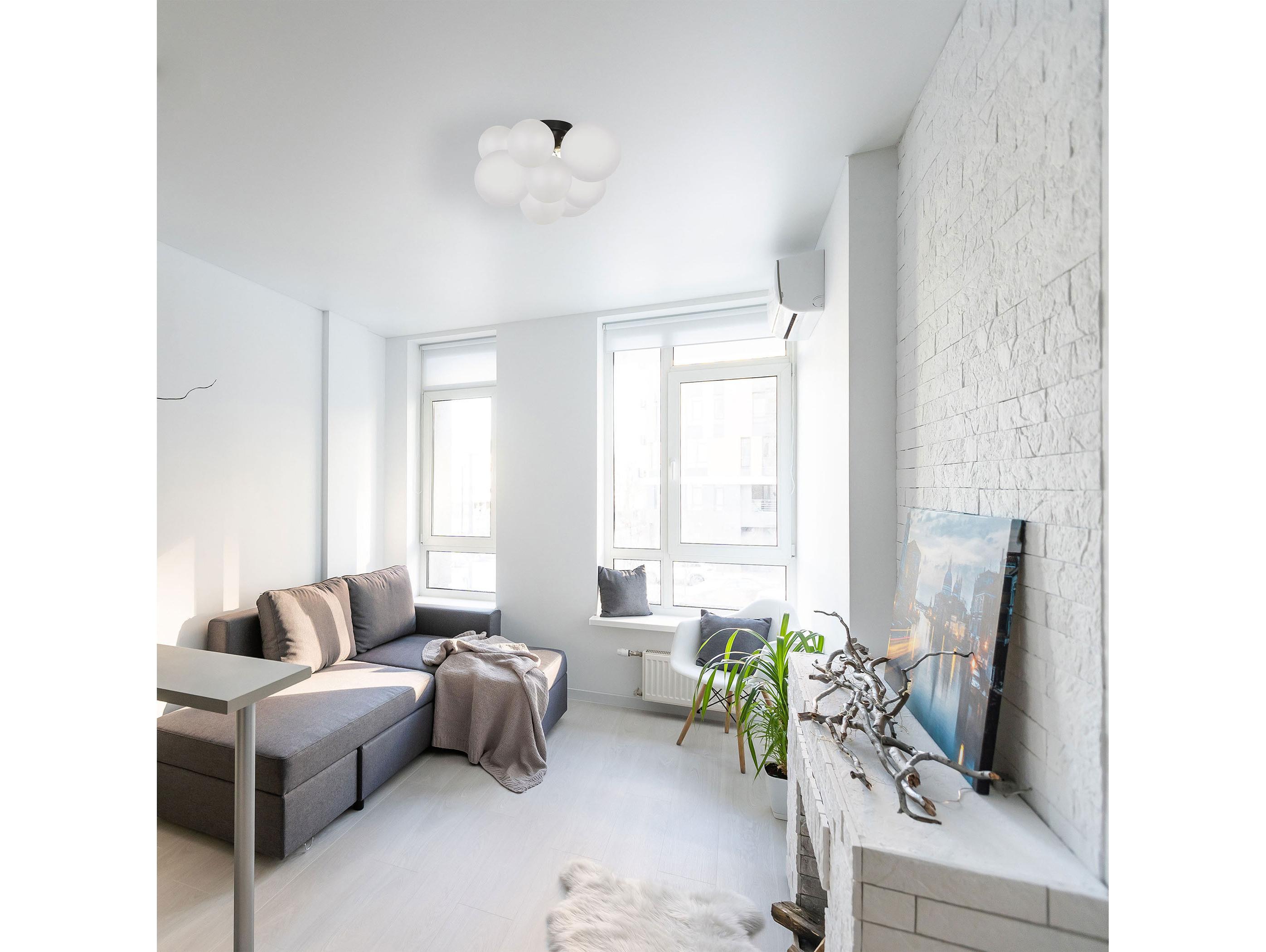 Dainolite Miles 3-Light Matte Black Globe Flush Mount