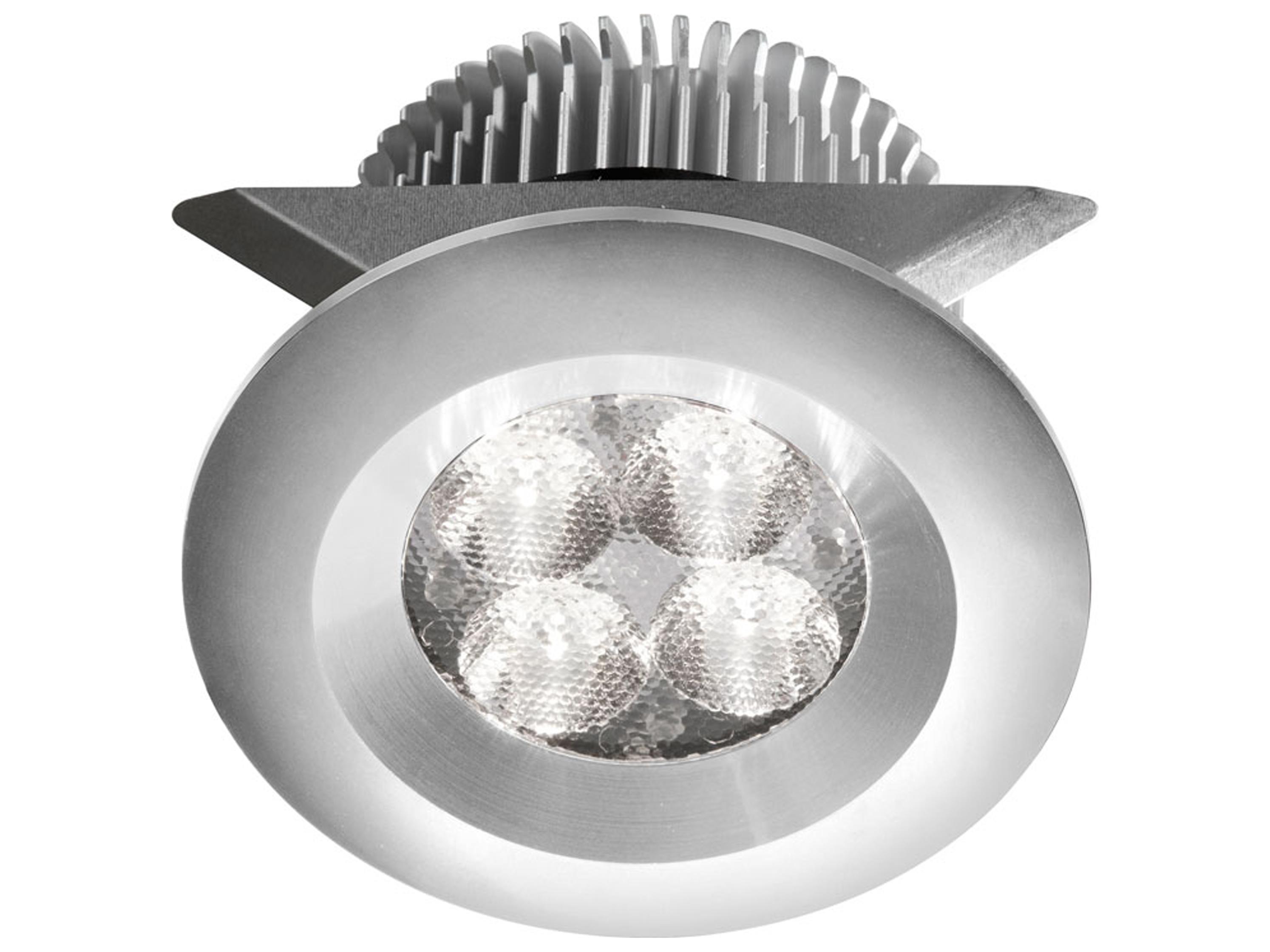 Dainolite 1-Light Silver Round Recessed Light
