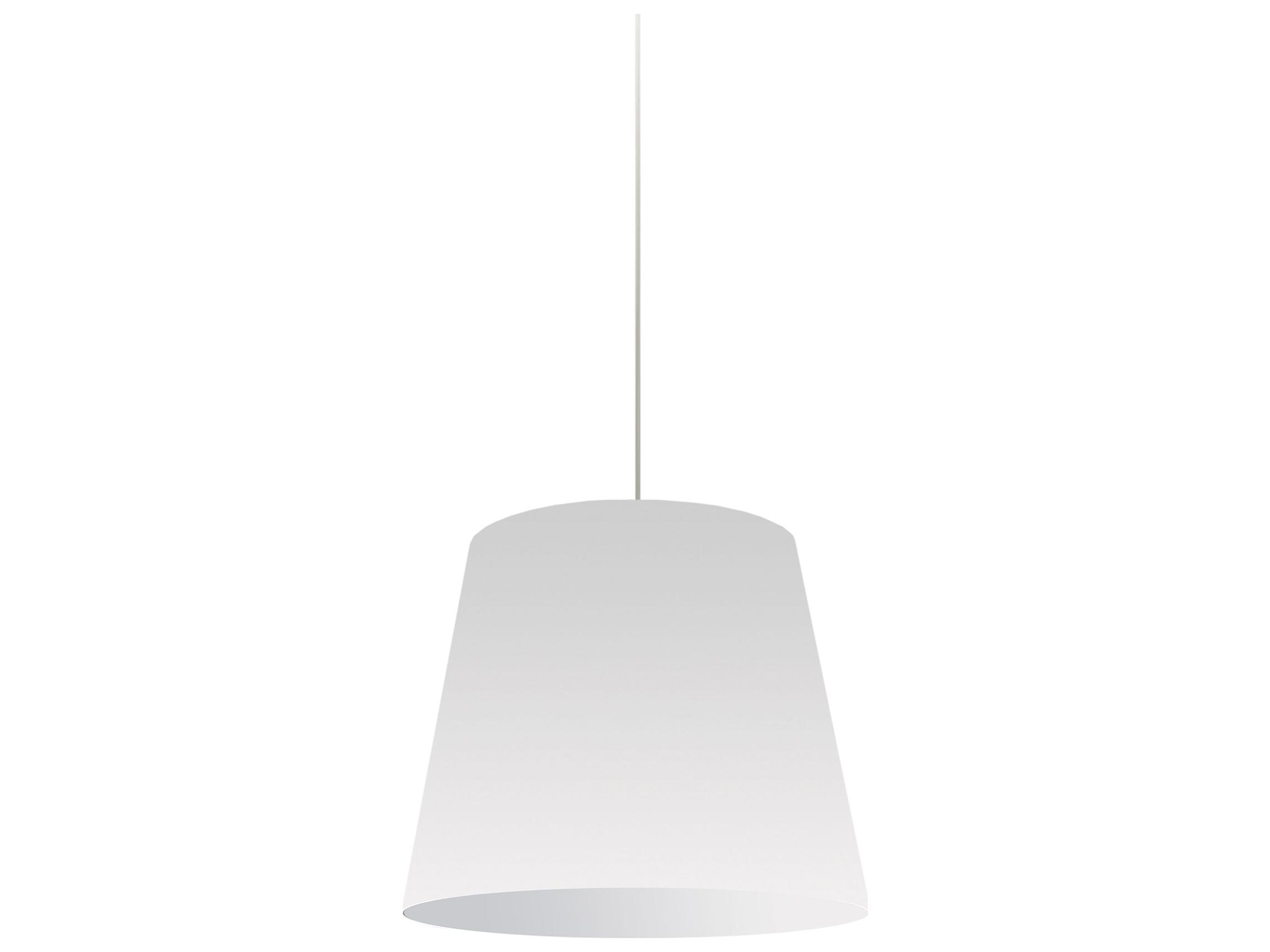 Dainolite Oversized Drum 1-Light Polished Chrome White Pendant