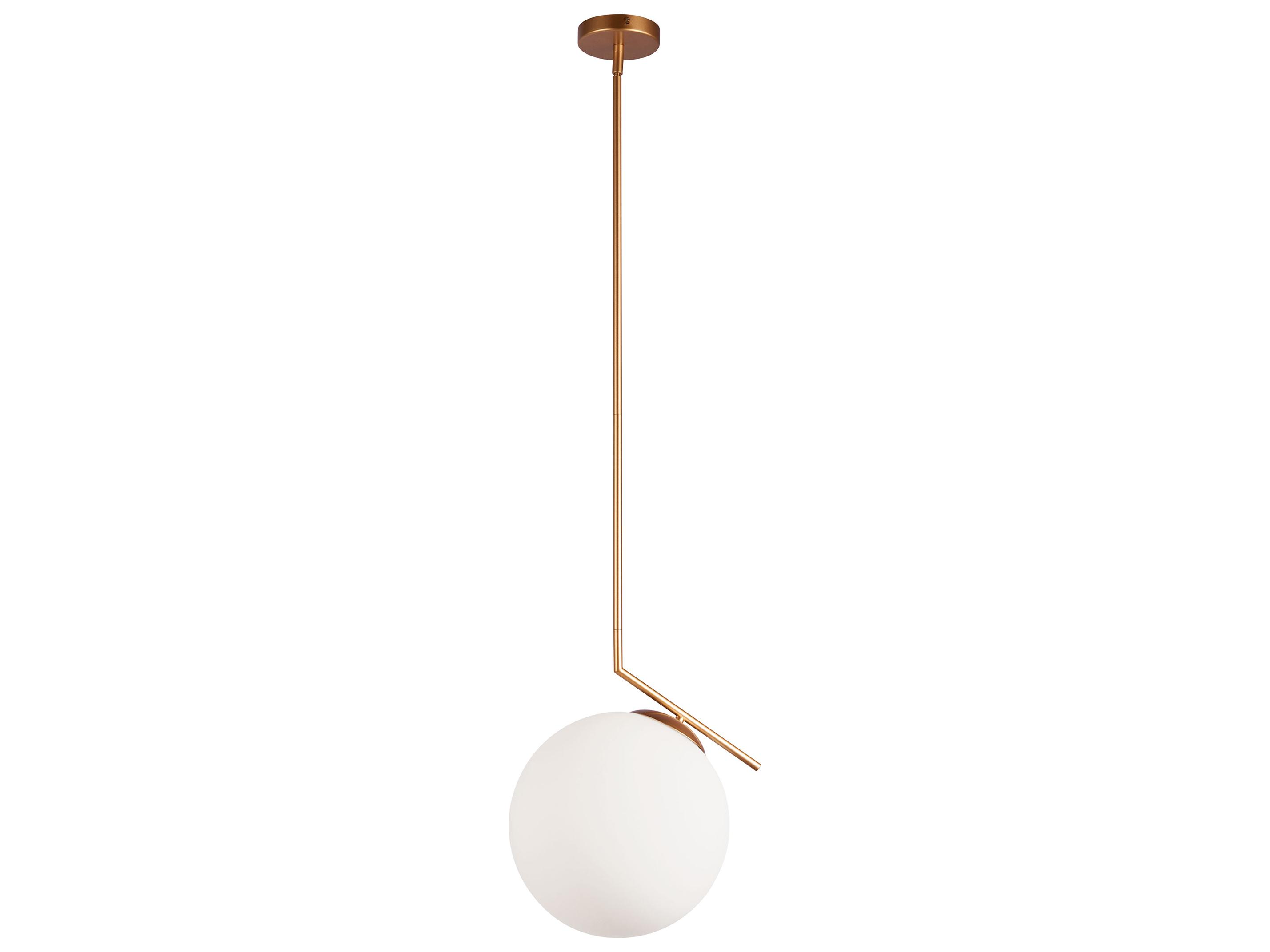Dainolite Orion 1-Light Gold Globe Pendant