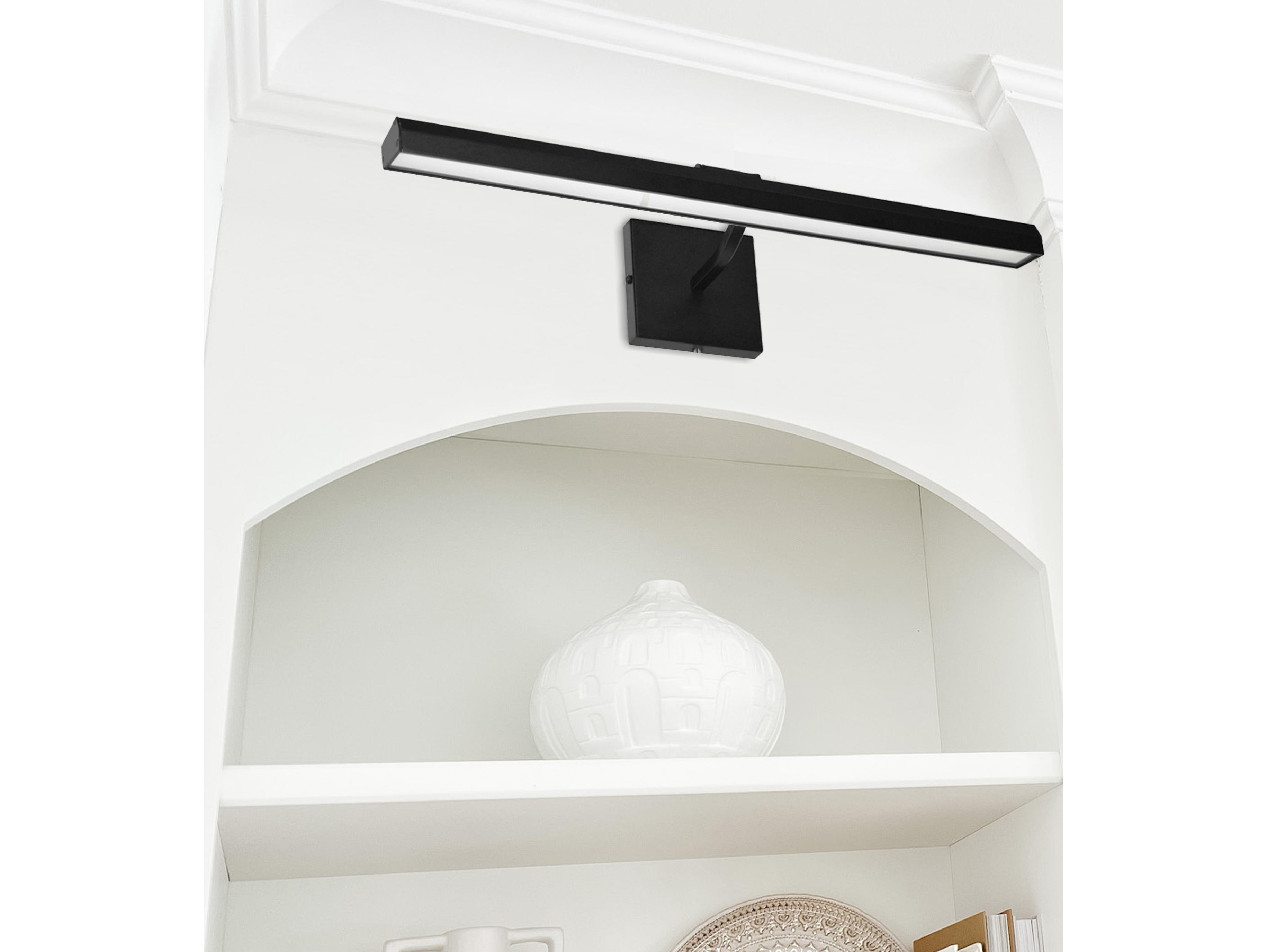 Dainolite Leonardo 3-Light Satin Chrome Picture Light