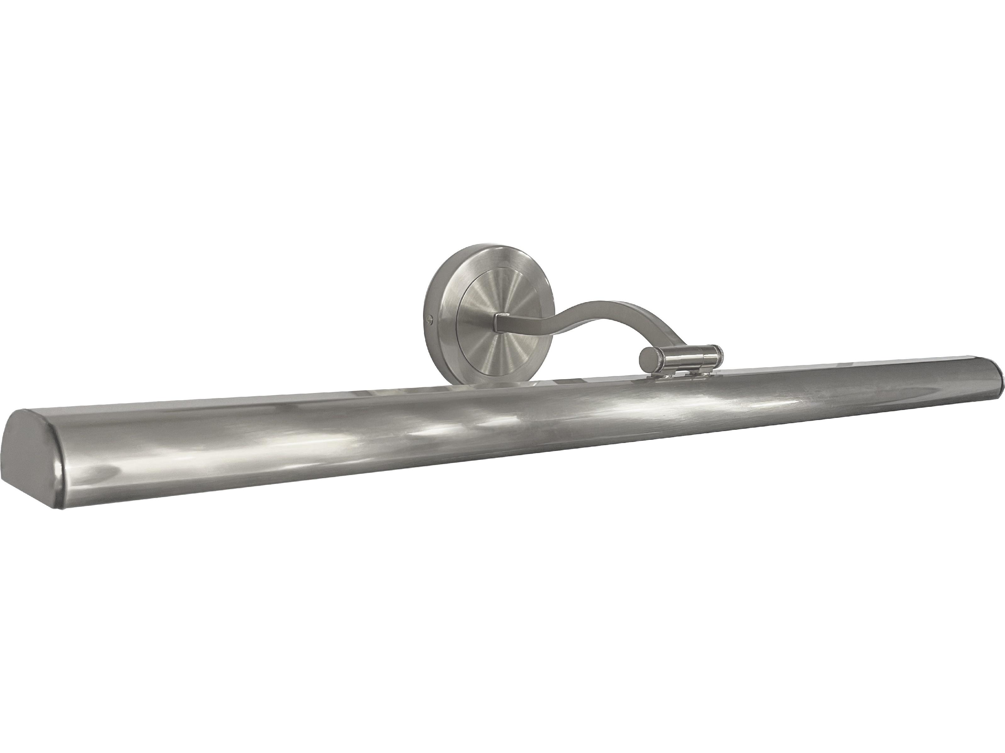 Dainolite Reina 1-Light Satin Chrome Silver Picture Light