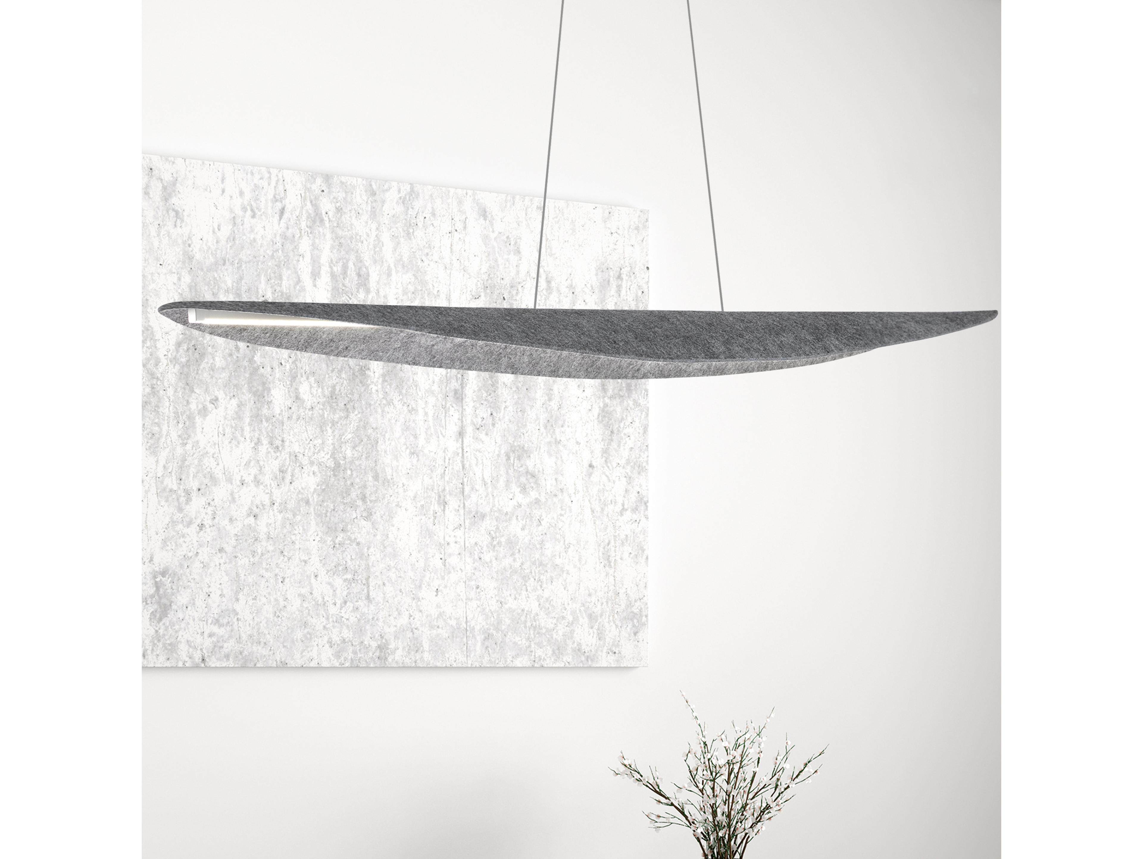 Dainolite Pinkerton 1-Light Grey Matte Black Linear Island Pendant