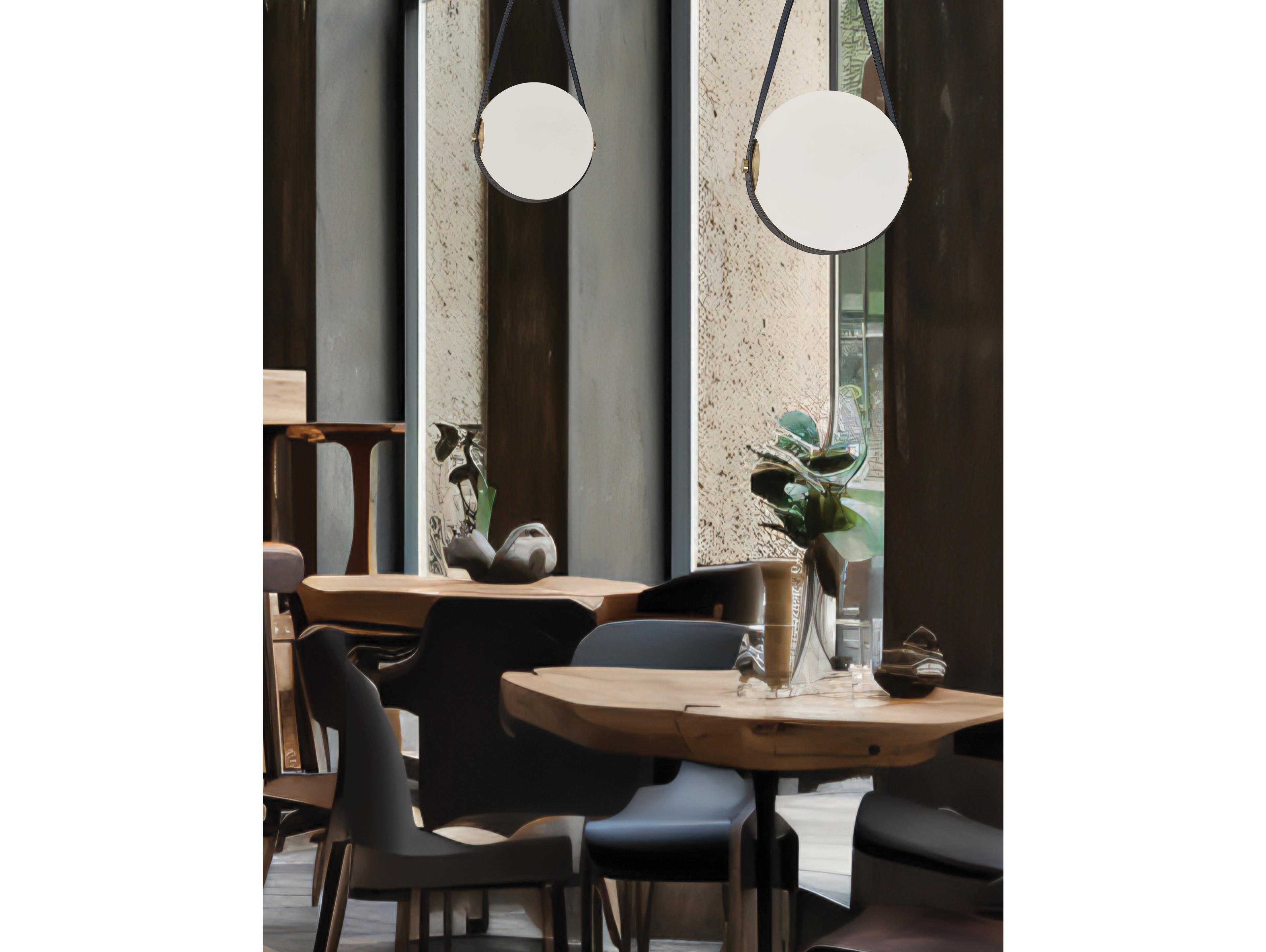 Dainolite Persis 1-Light Aged Brass Globe Mini Pendant