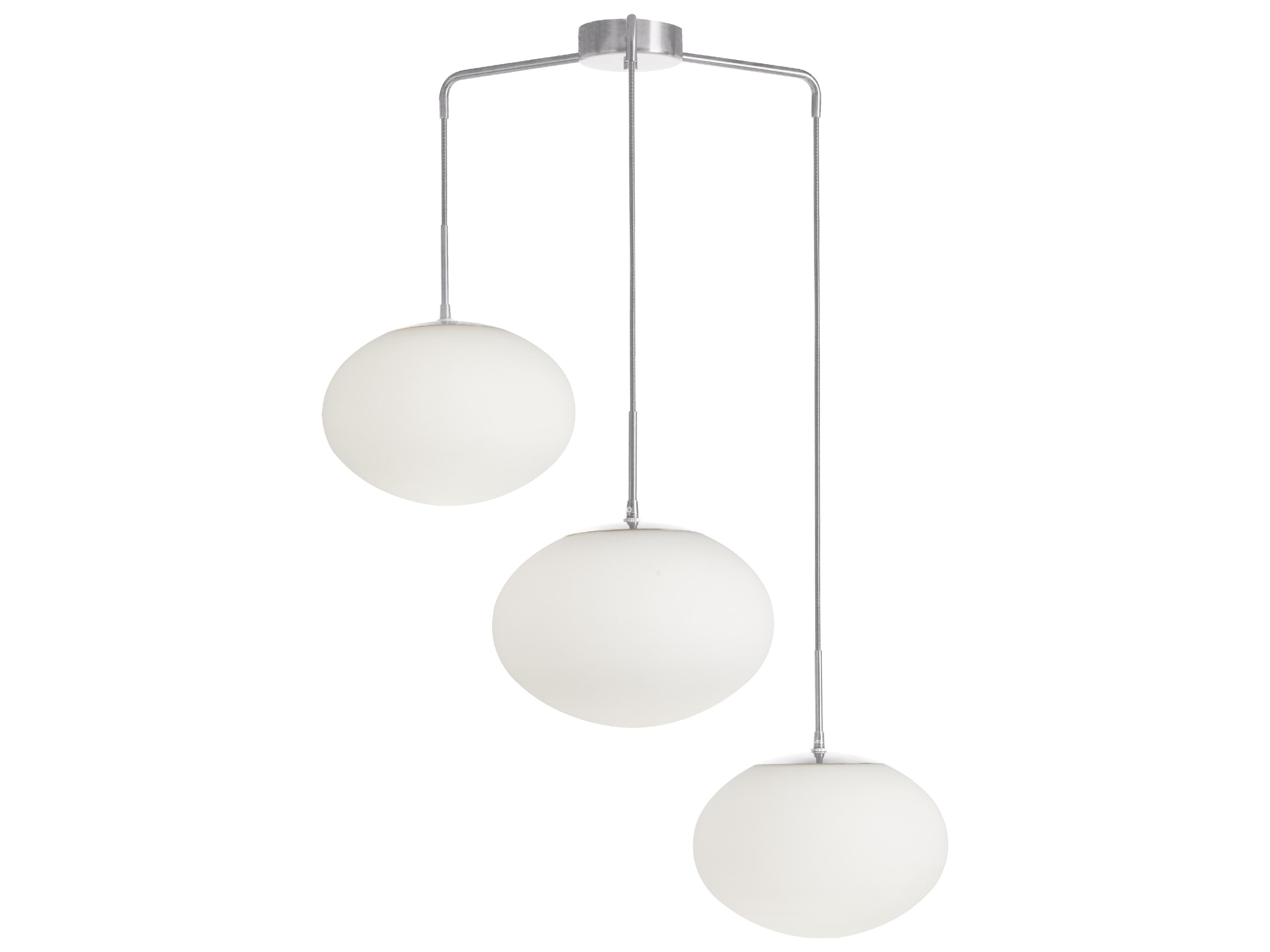 Dainolite Rachel 3-Light Polished Chrome Pendant