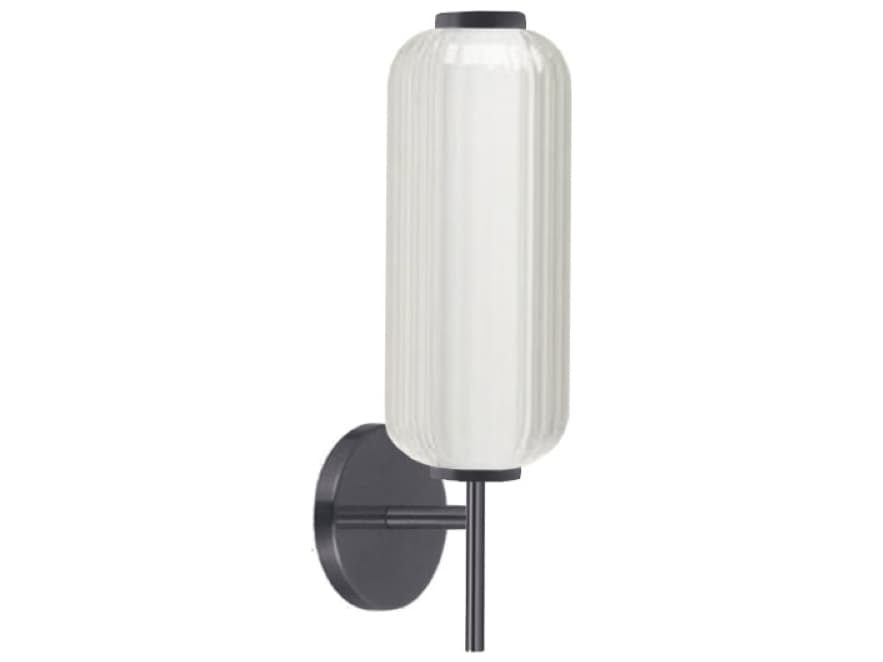 Dainolite Ramona 1-Light Matte Black Wall Sconce