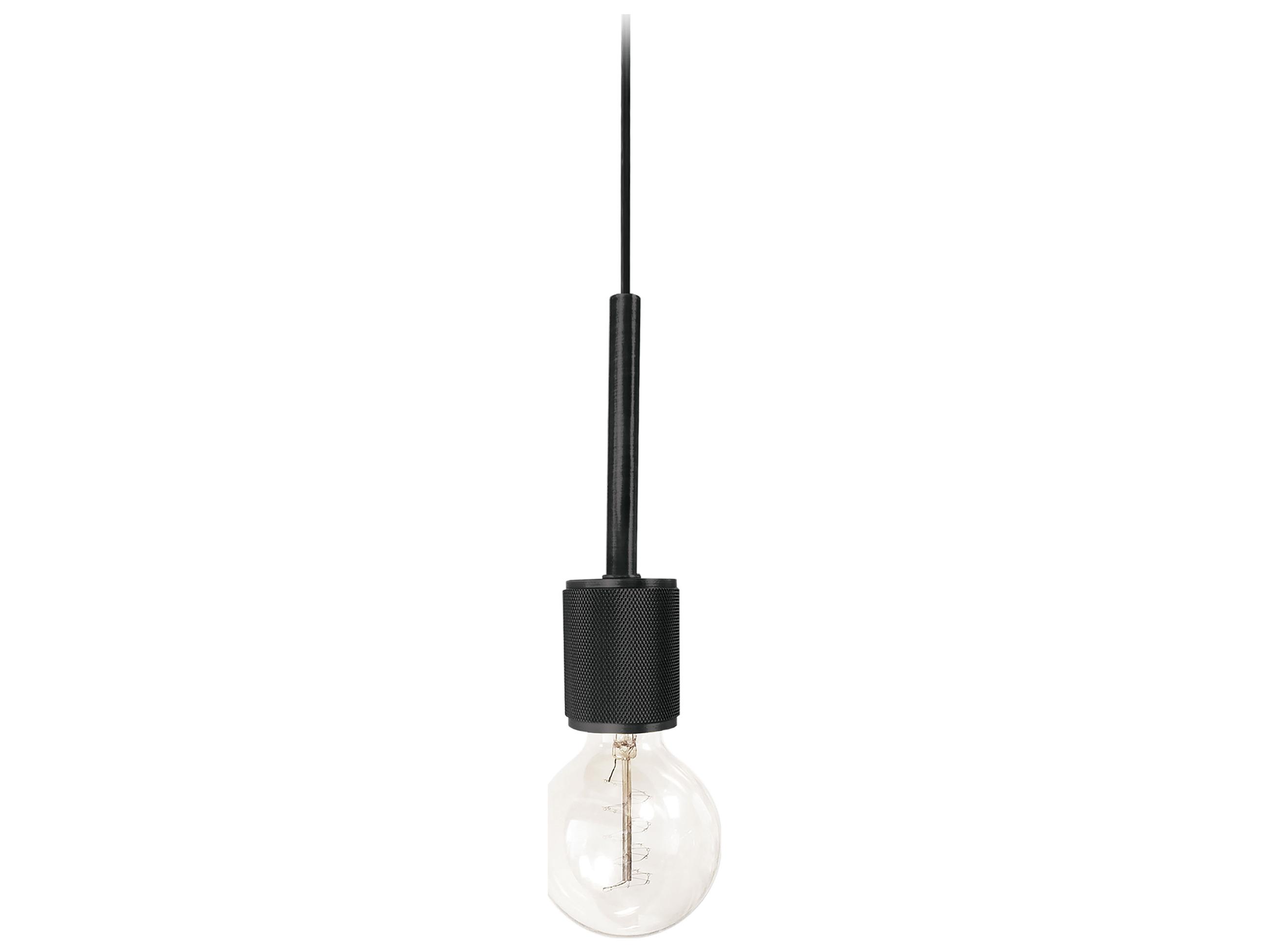 Dainolite Roswell 1-Light Matte Black Mini Pendant