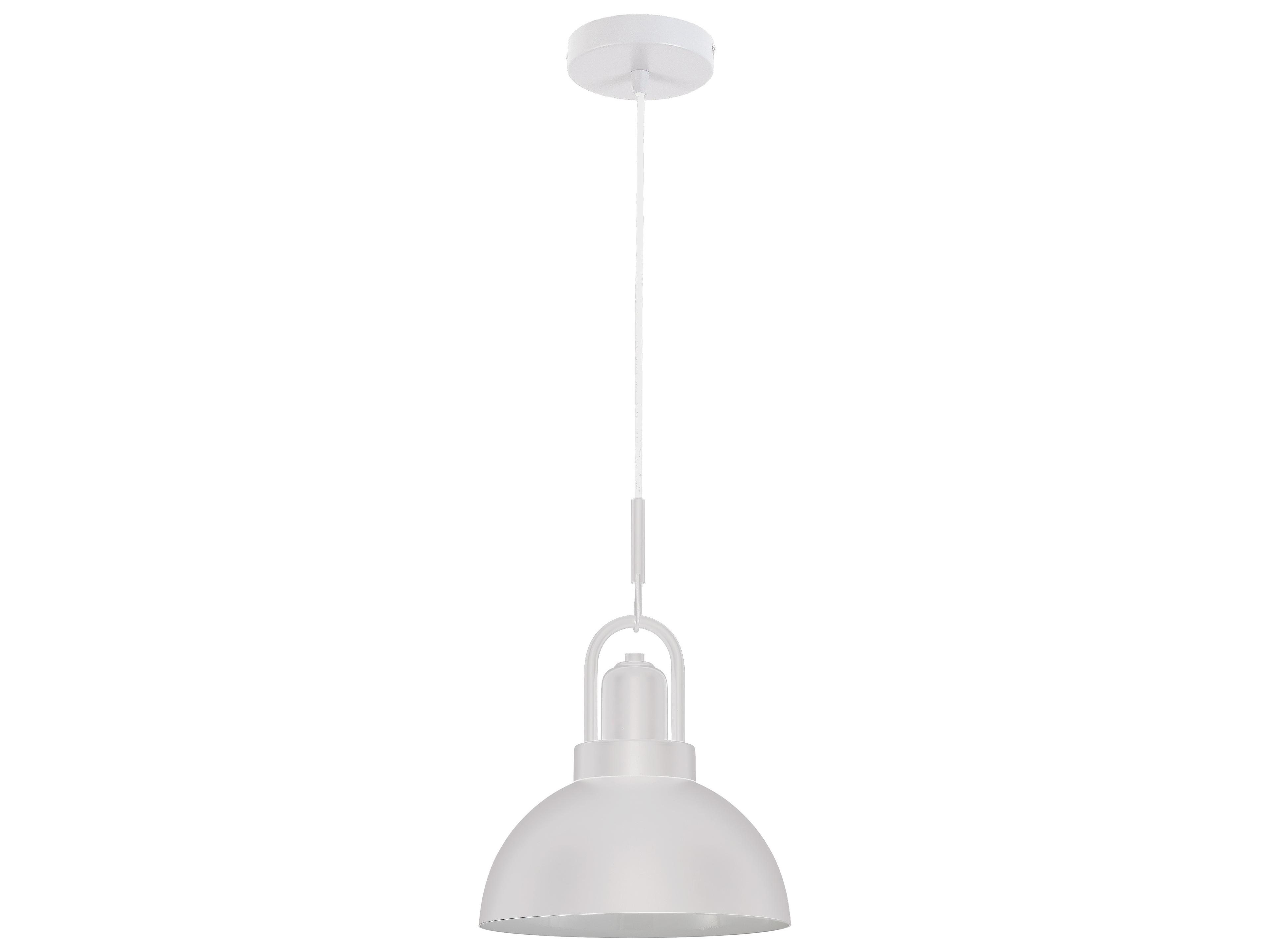 Dainolite Reveka 1-Light Matte White Mini Pendant