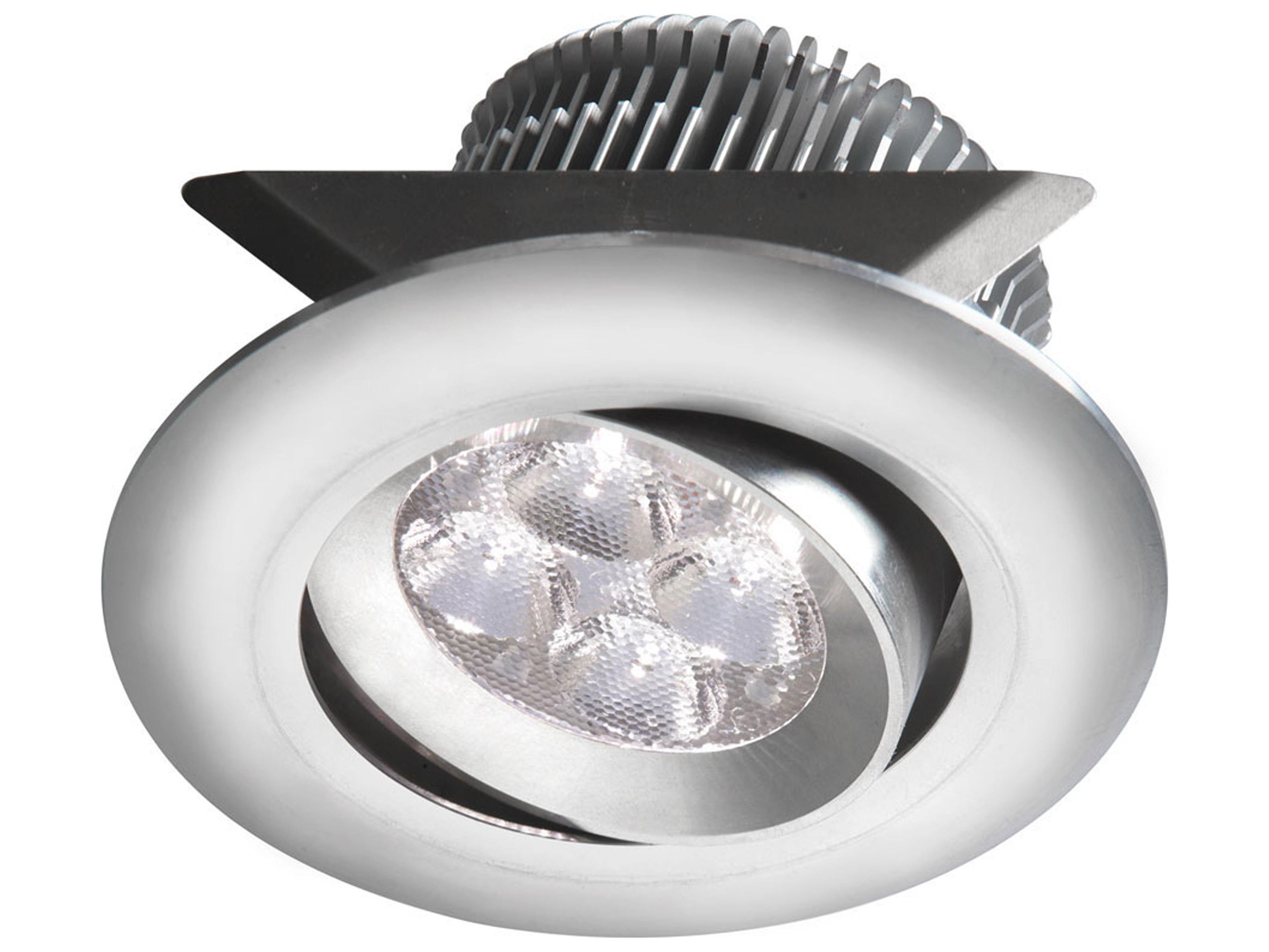 Dainolite 1-Light Silver Round Recessed Light