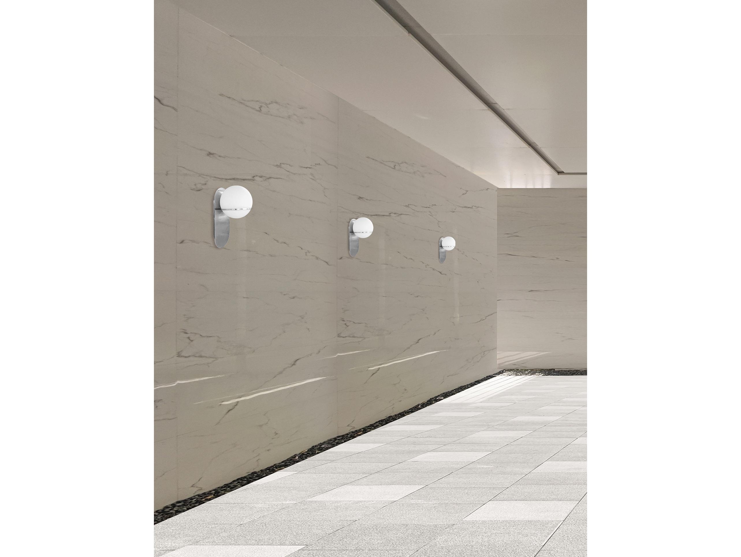 Dainolite Sofia 1-Light Polished Chrome Wall Sconce