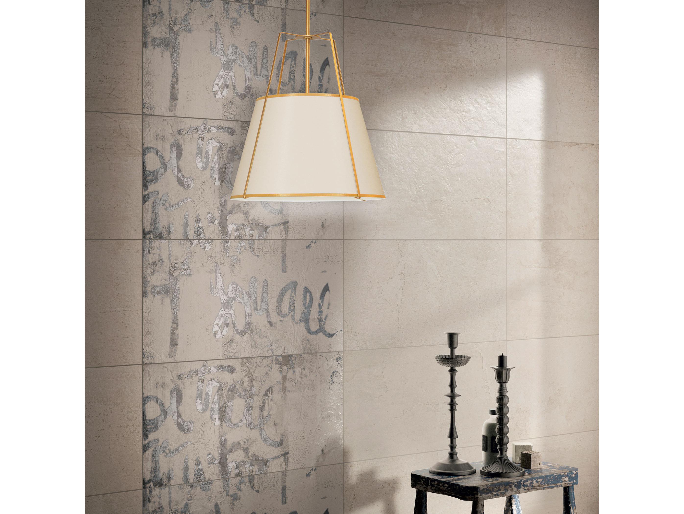 Dainolite Trapezoid 3-Light Gold Off White Drum Pendant