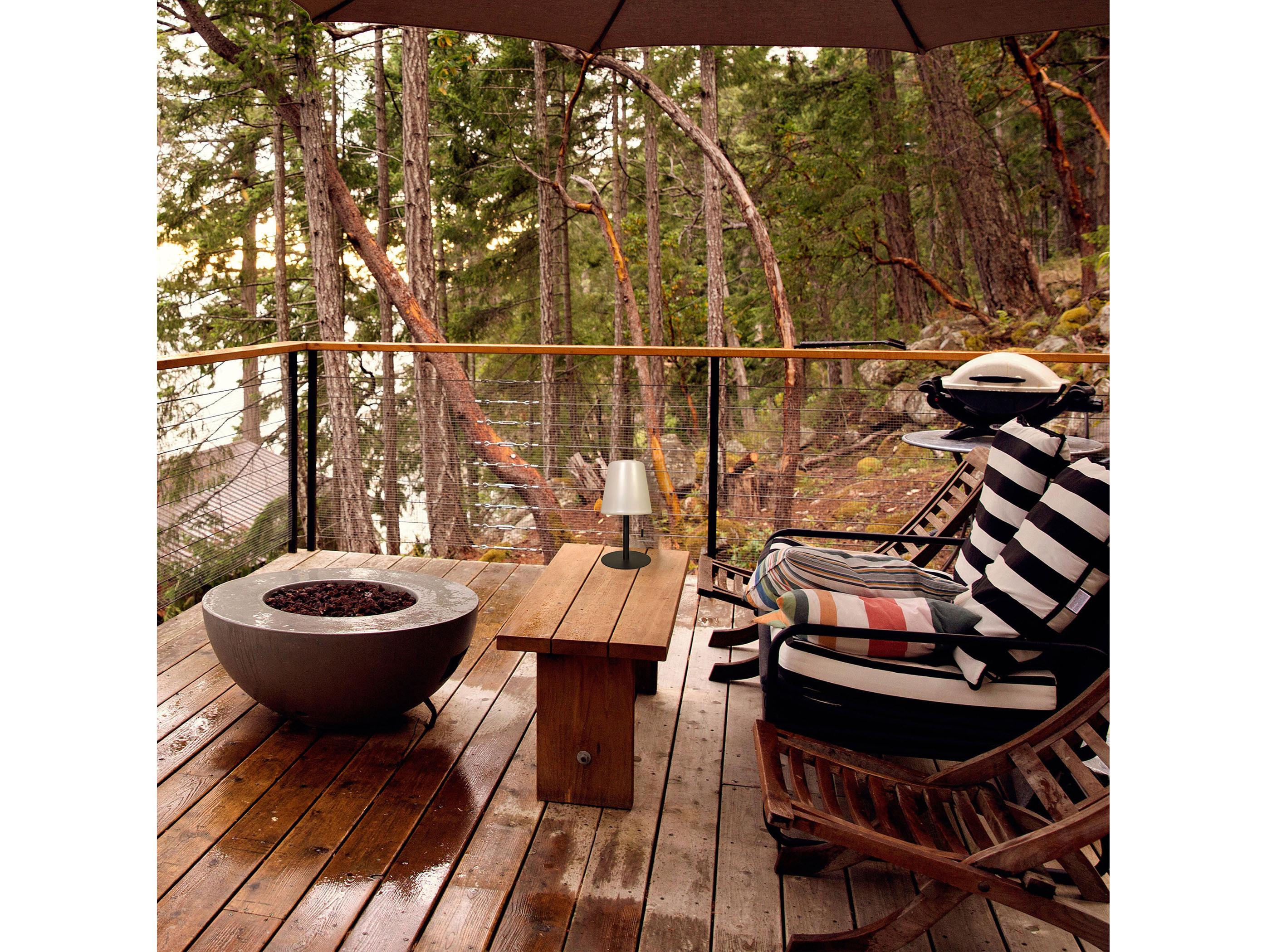 Dainolite Tinsley Matte Black White Acrylic Table Lamp