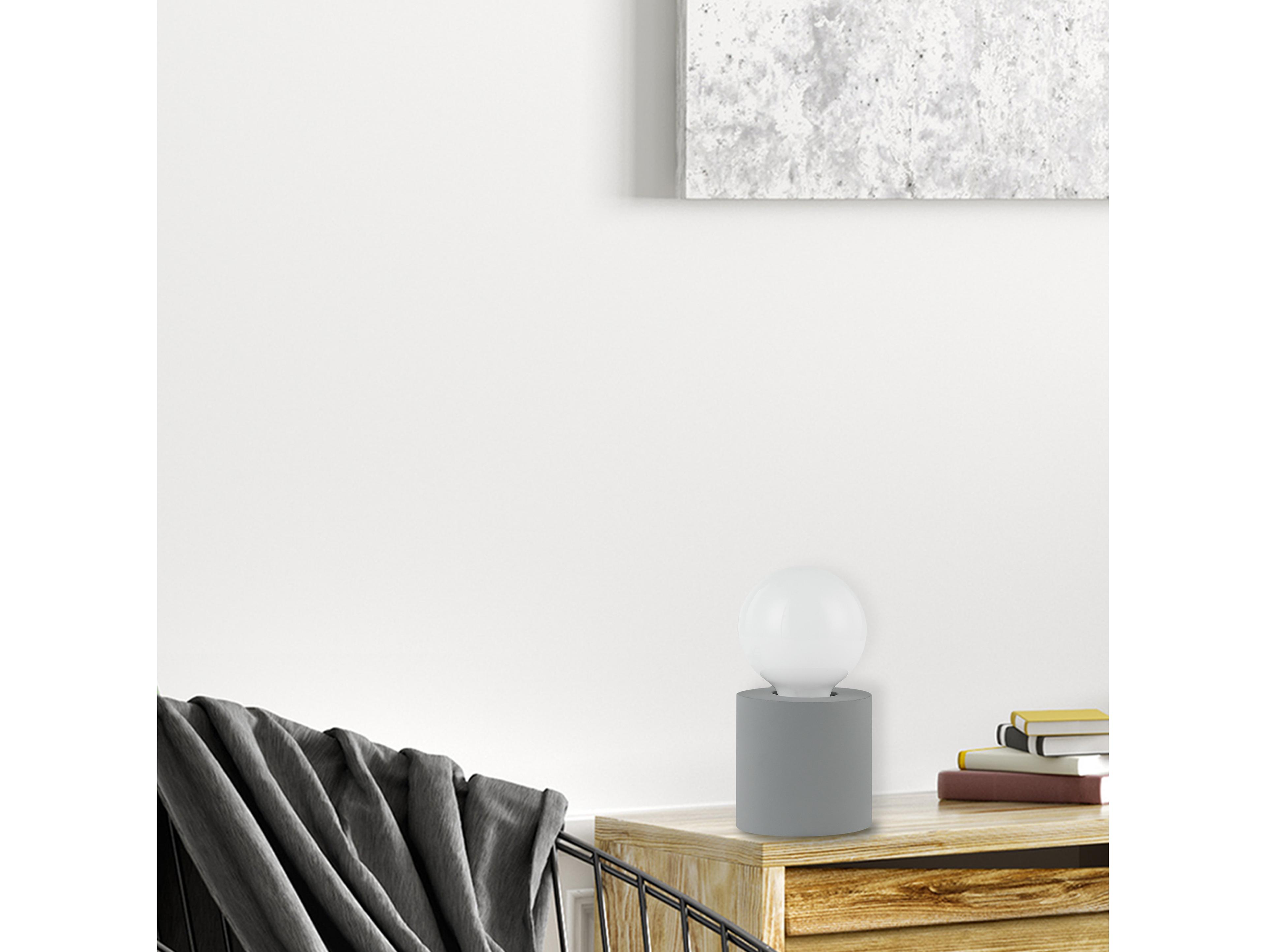 Dainolite Tonya Grey Table Lamp