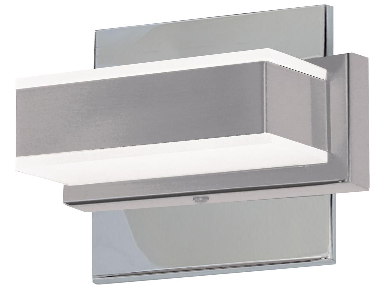 Dainolite Viola 1-Light Polished Chrome Vanity Light