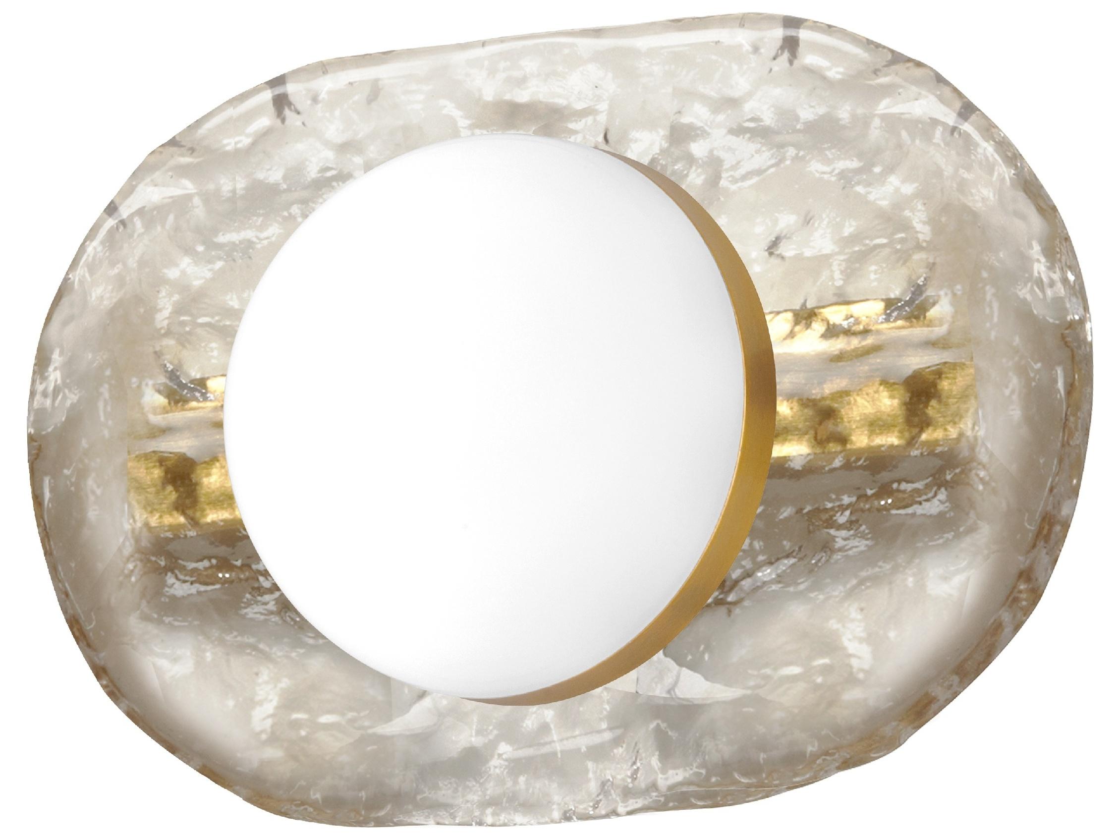 Dainolite Velma 1-Light Aged Brass Vanity Light