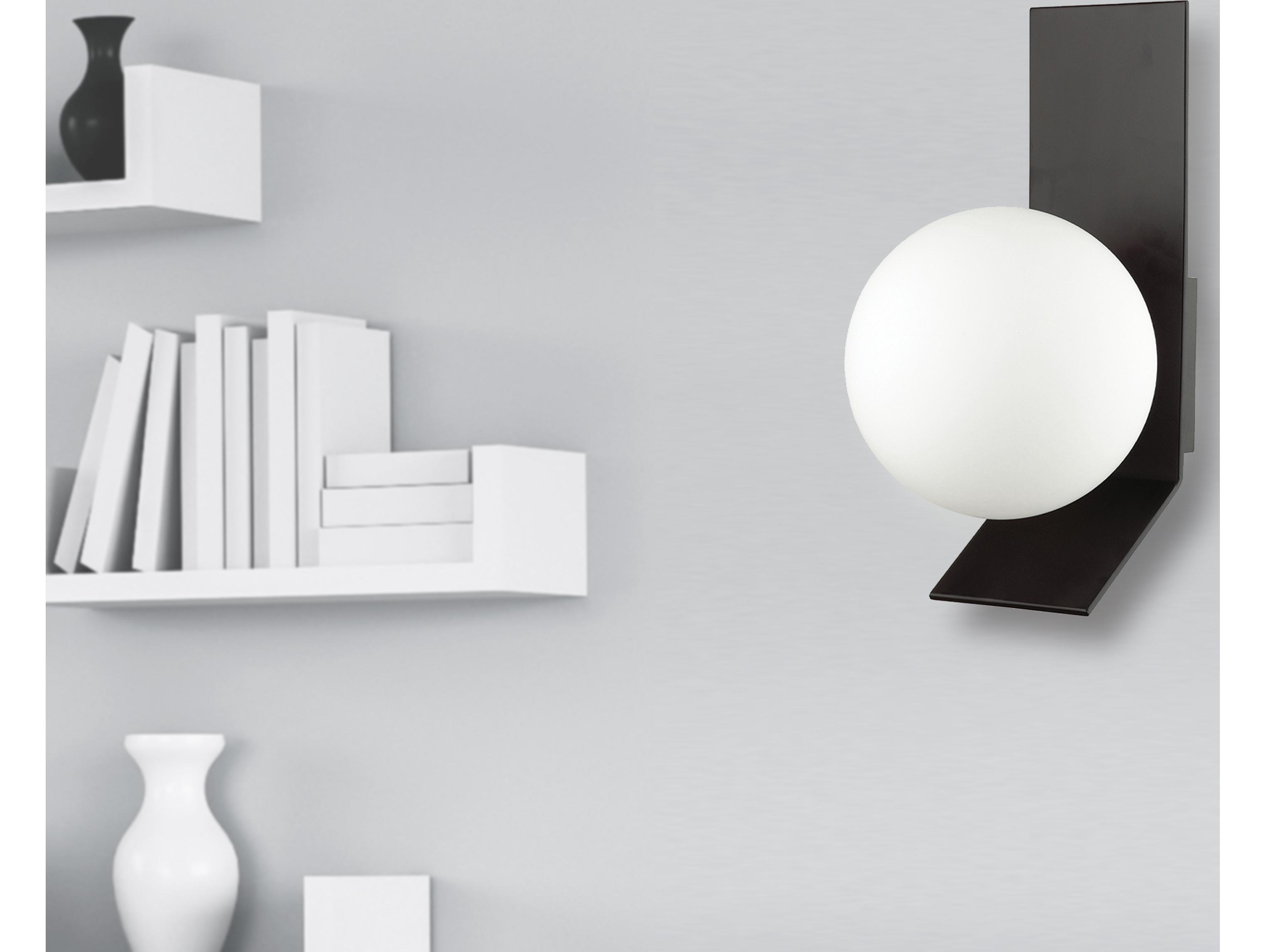 Dainolite Valemont 1-Light Matte Black Wall Sconce