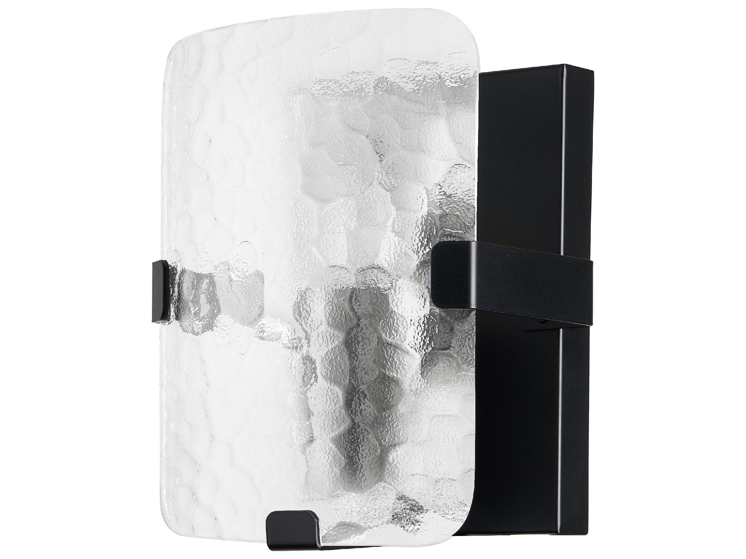Dainolite Winnie 1-Light Matte Black Wall Sconce