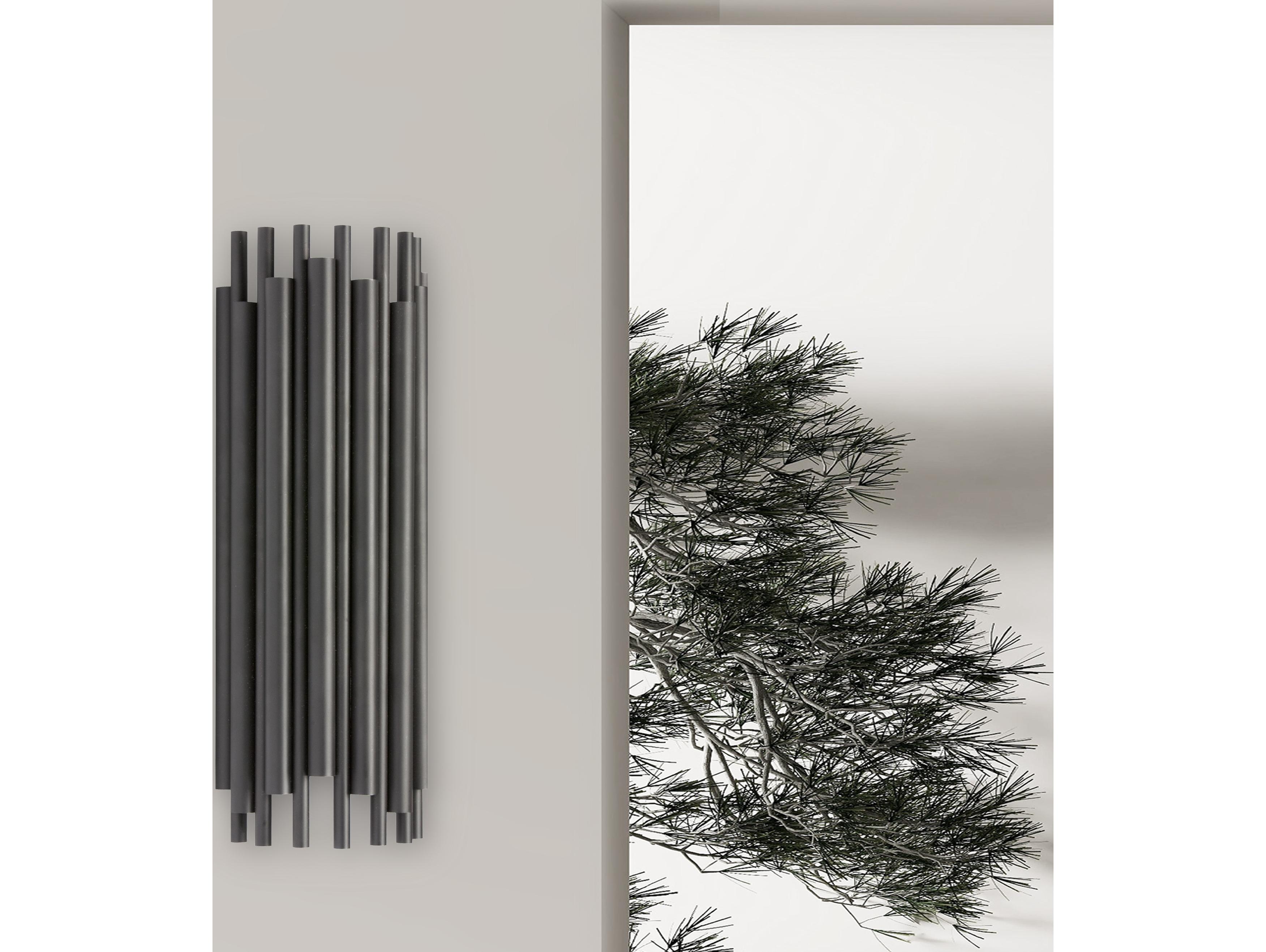 Dainolite Weslyn 2-Light Matte Black Wall Sconce
