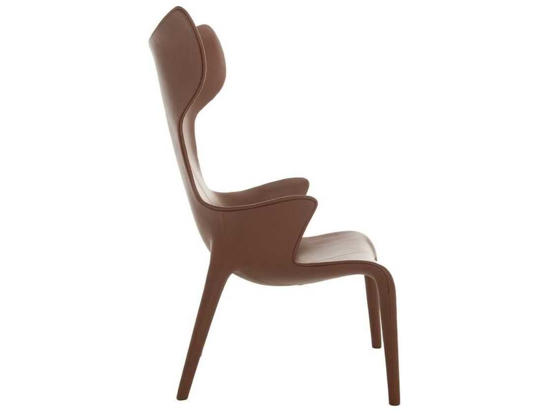 Driade Lou Read By Phillippe Starck Leather Accent Chair