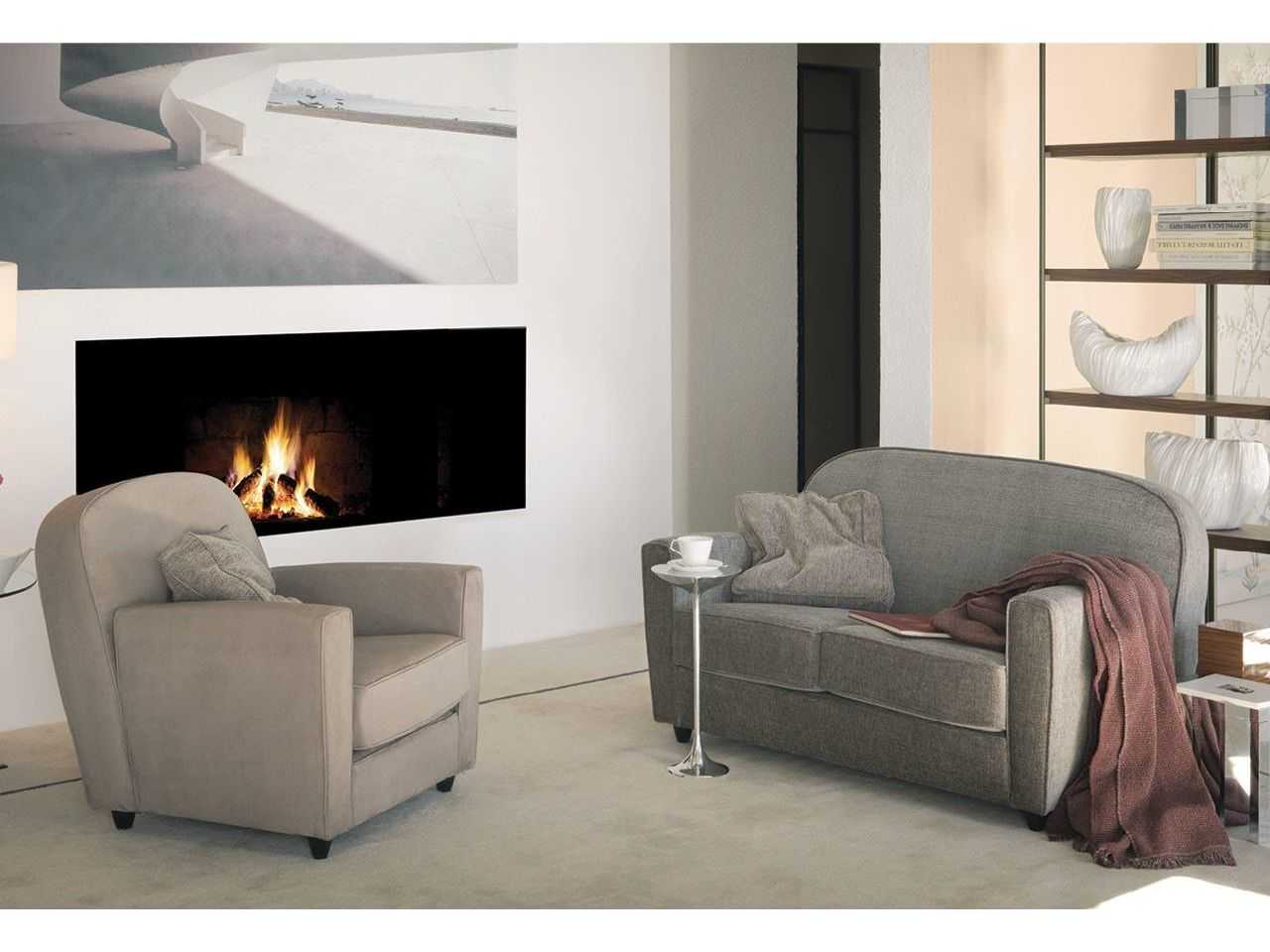 Driade Vigilius Upholstered Loveseat