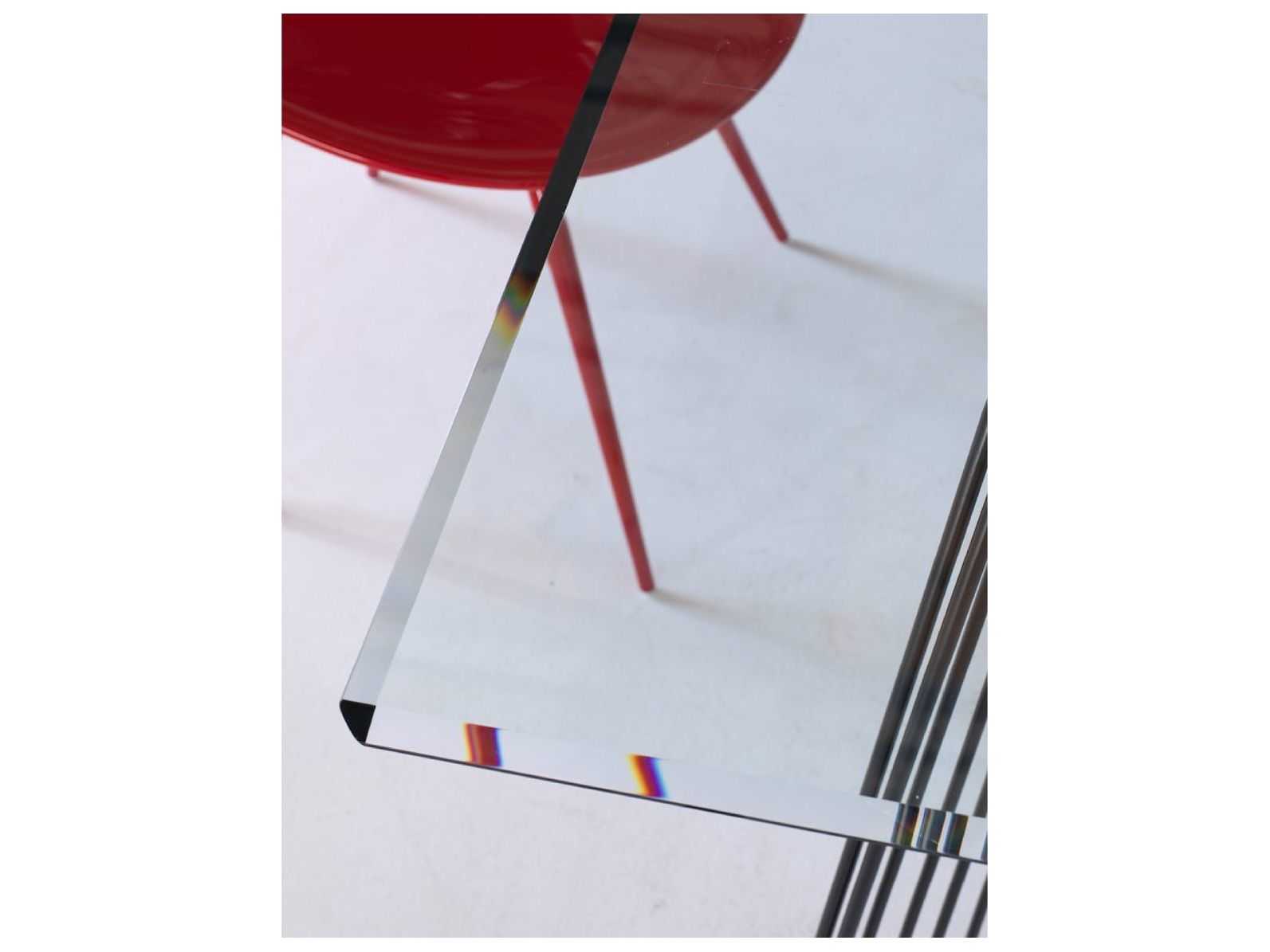 Driade Anapo By Gordon Guillaumier Rectangular Glass Dining Table