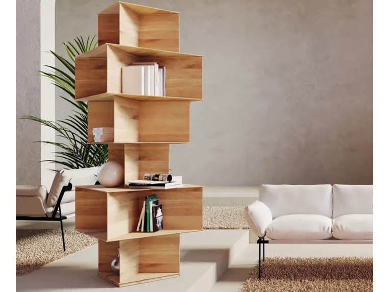Driade Totem Natural Bookcase