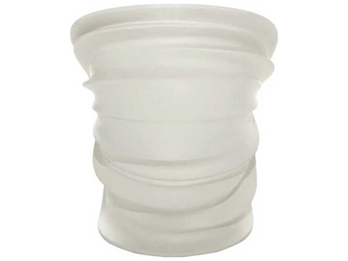 Driade Modesty Veiled White Accent Chair