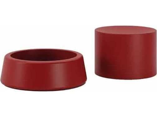 Driade Arcad3 Red Accent Stool