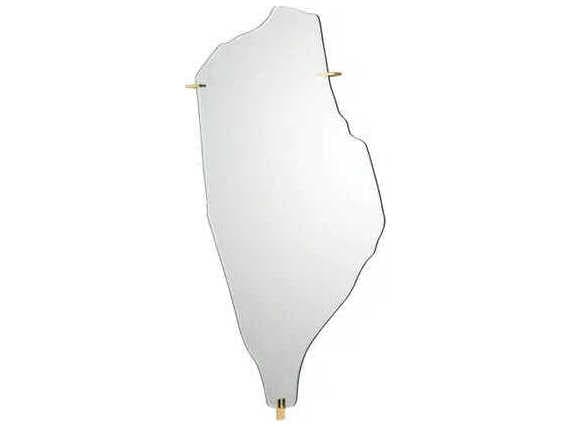 Driade Archipelago By Fredrikson Stallard Silver Wall Mirror