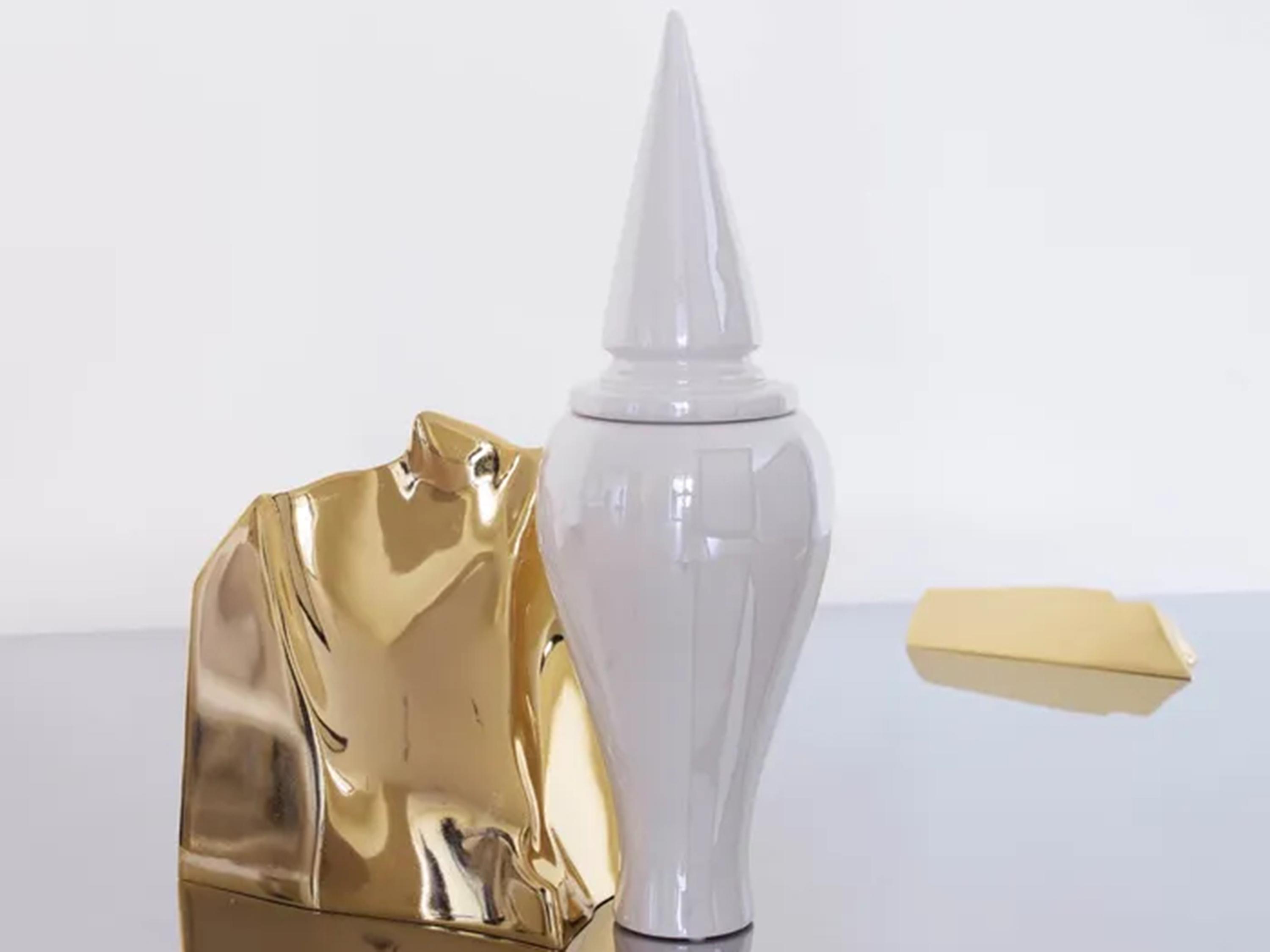 Driade 6 Amici By Linde Burkhardt Pear White Vase