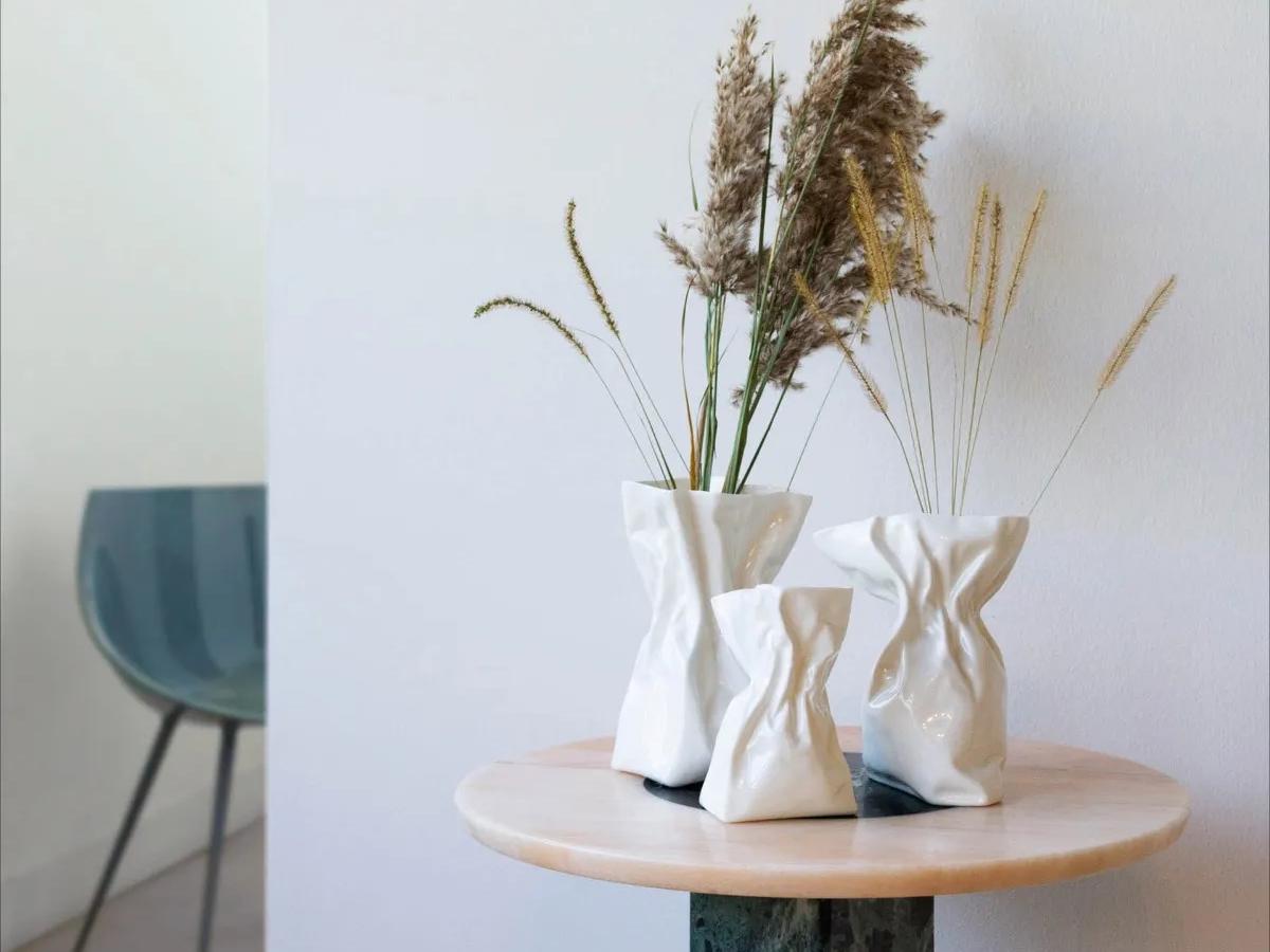 Driade Adelaide XV White Vase