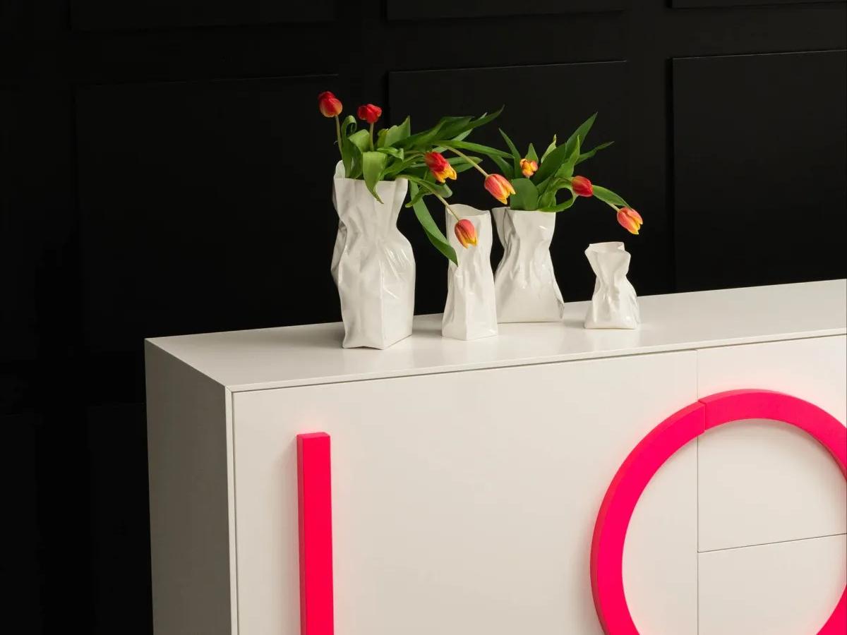 Driade Adelaide XVIII White Vase