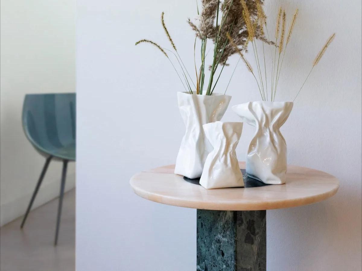 Driade Adelaide XVIII White Vase