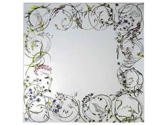 Driade Egeso By Bertocco / Locatelli Square Wall Mirror