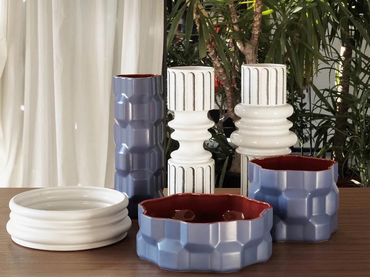 Driade Gear H20 Blue Vase