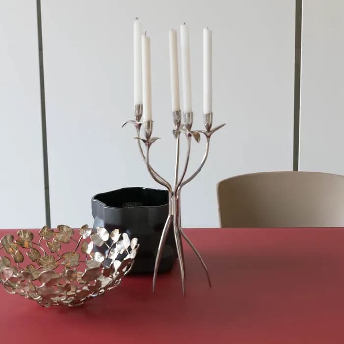 Driade Kachnar By Mann Singh Silver Brass Decorative Bowl